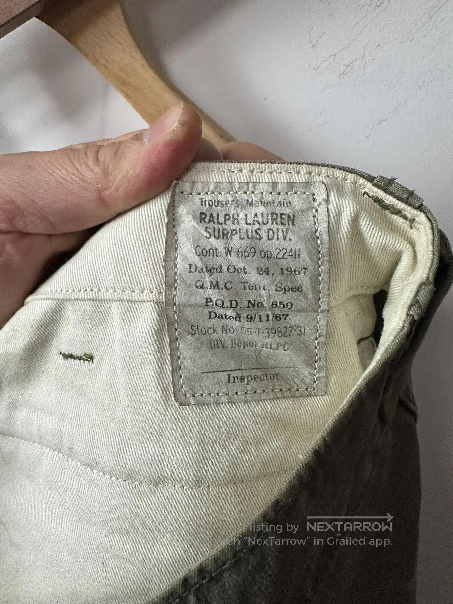 RRL Ralph Lauren Ralph Lauren Surplus Military Pants. Size US 30 / EU 46 - 6 Thumbnail