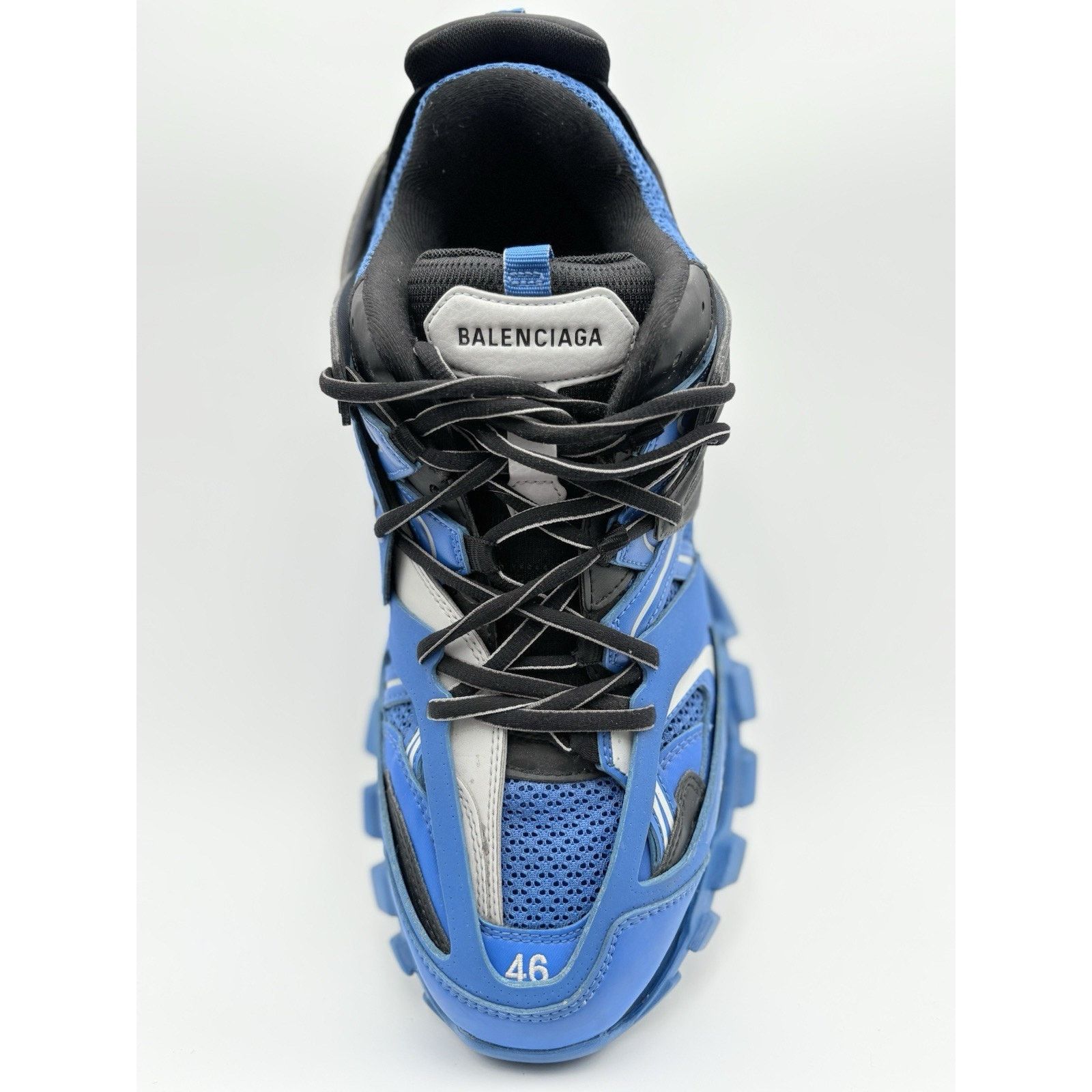 Balenciaga Balenciaga Track Sneaker ' Blue Black ' | SUPER CLEAN! Size US 13 / EU 46 - 11 Thumbnail