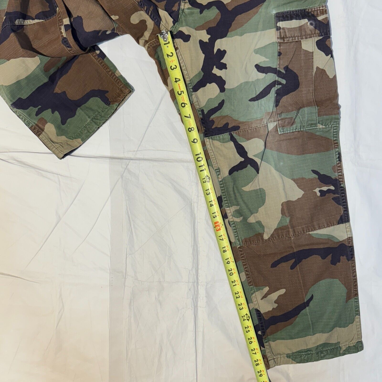 Other Trousers Woodland Camouflage Cargo Combat Pants USGI Size Me Size US 32 / EU 48 - 3 Thumbnail