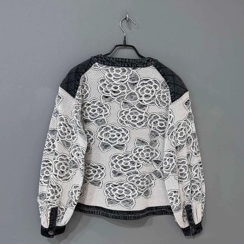 Chanel Chanel Waterfall series camellia top long sleeves Size XXS / US 00 / IT 34 - 3 Thumbnail