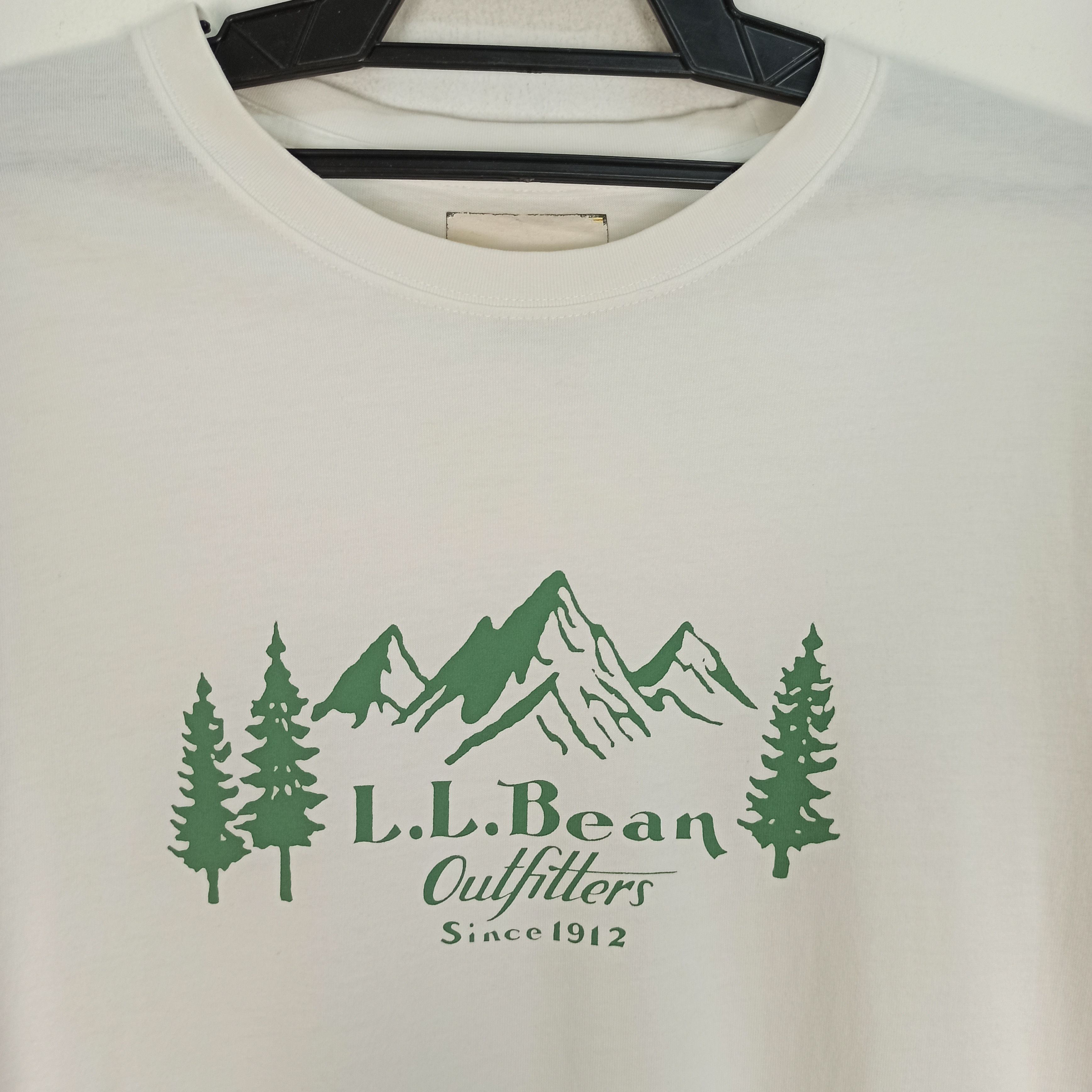 L.L. Bean 🔥STEALS🔥 L.L. BEAN Long Sleeve White Tshirt Size US L / EU 52-54 / 3 - 2 Thumbnail