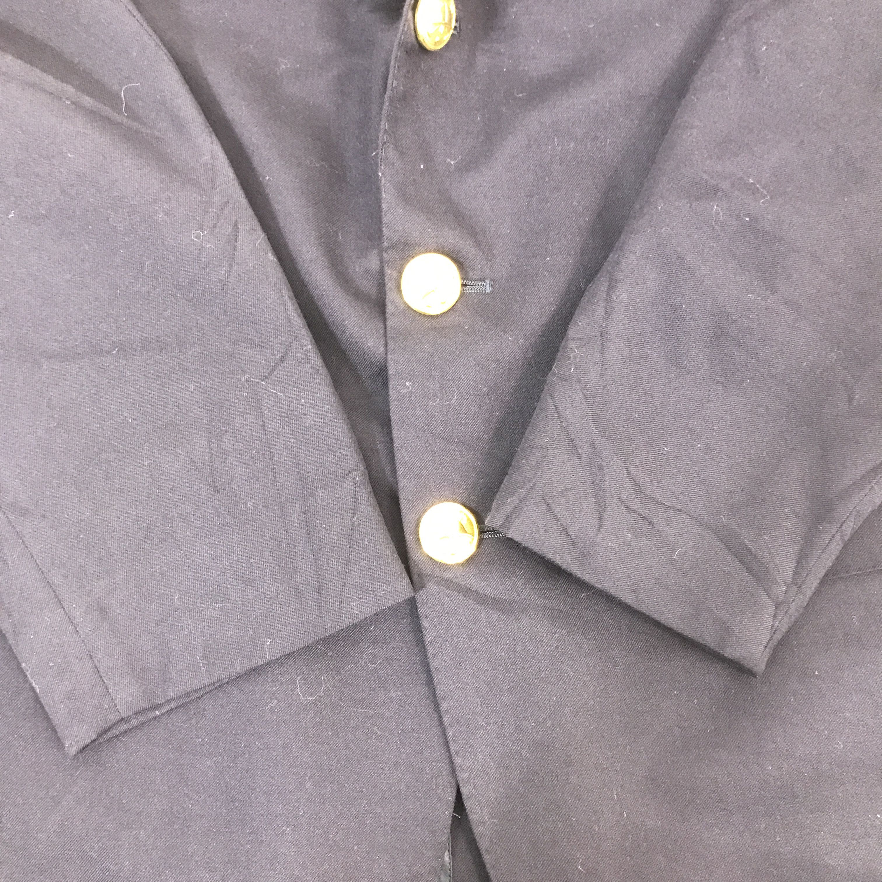 Polo Ralph Lauren × Vintage Vtg Polo Ralph Lauren Blazer navy Gold button coat Jacket Size US L / EU 52-54 / 3 - 8 Thumbnail