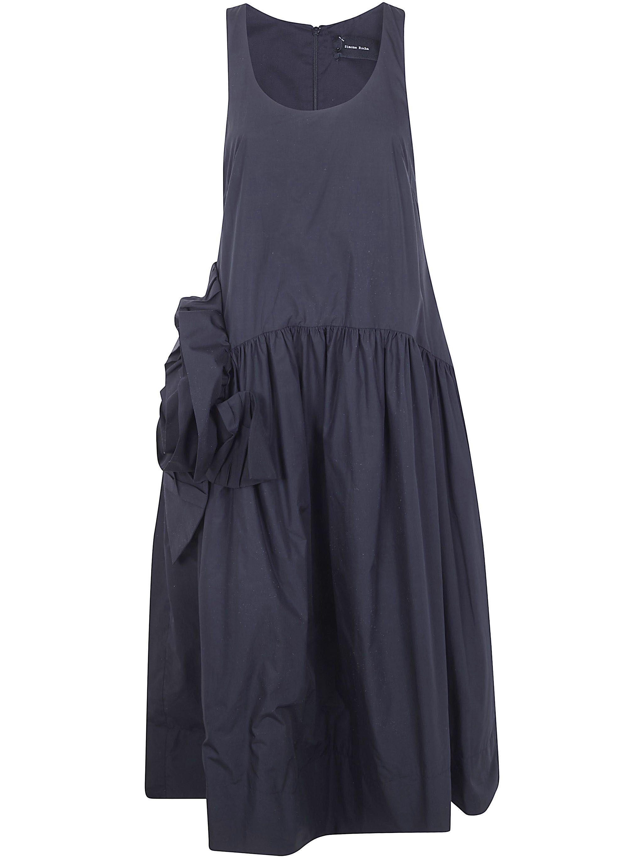 Simone Rocha "PRESSED ROSETTE" TAPERED BACK FLOUNCE DRESS Size M / US 6-8 / IT 42-44 - 1 Thumbnail