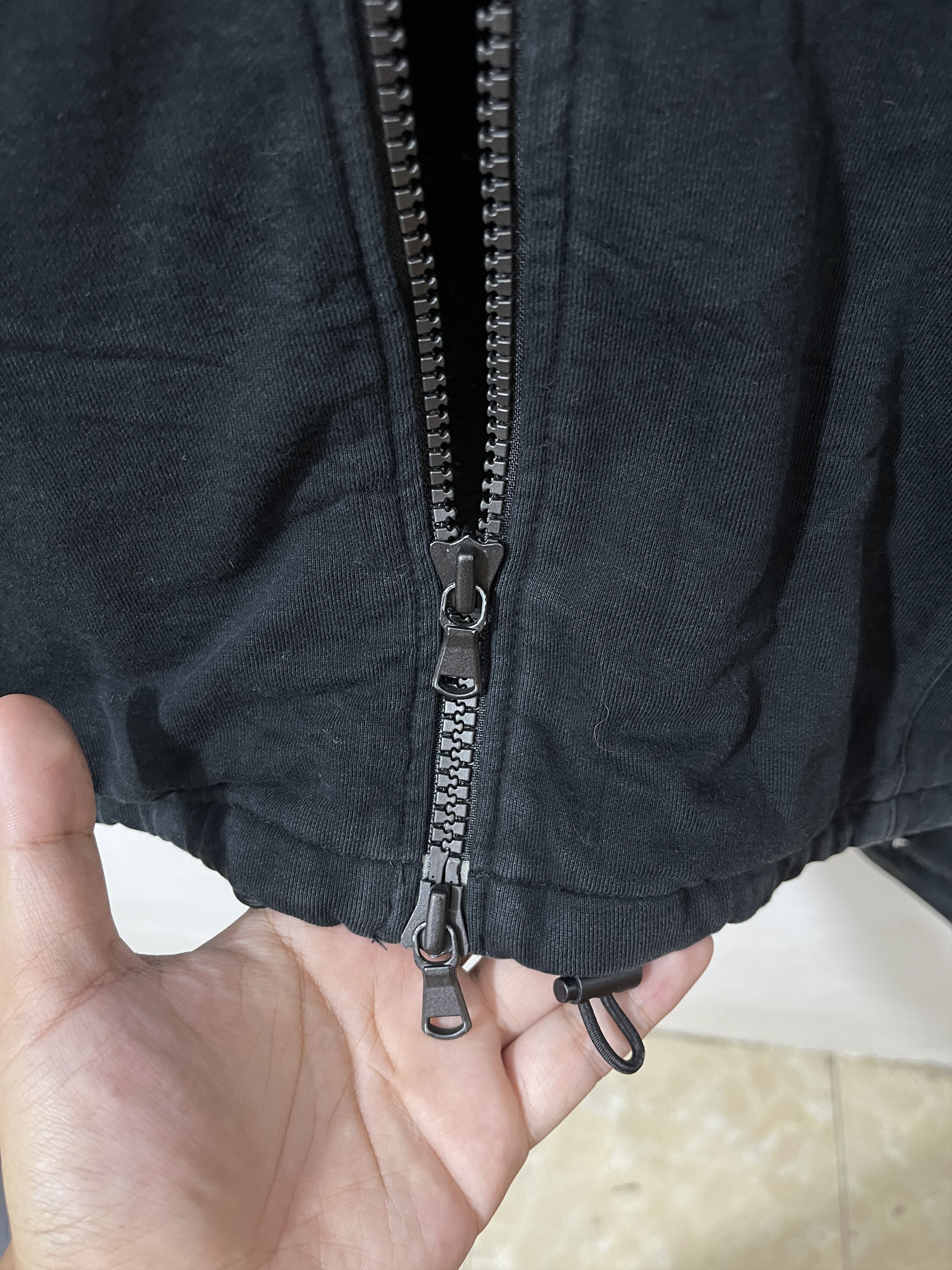 RIPVANWINKLE RIPVANWINKLE Archive Assymetrical Ninja Zip Hoodie Size US M / EU 48-50 / 2 - 3 Thumbnail