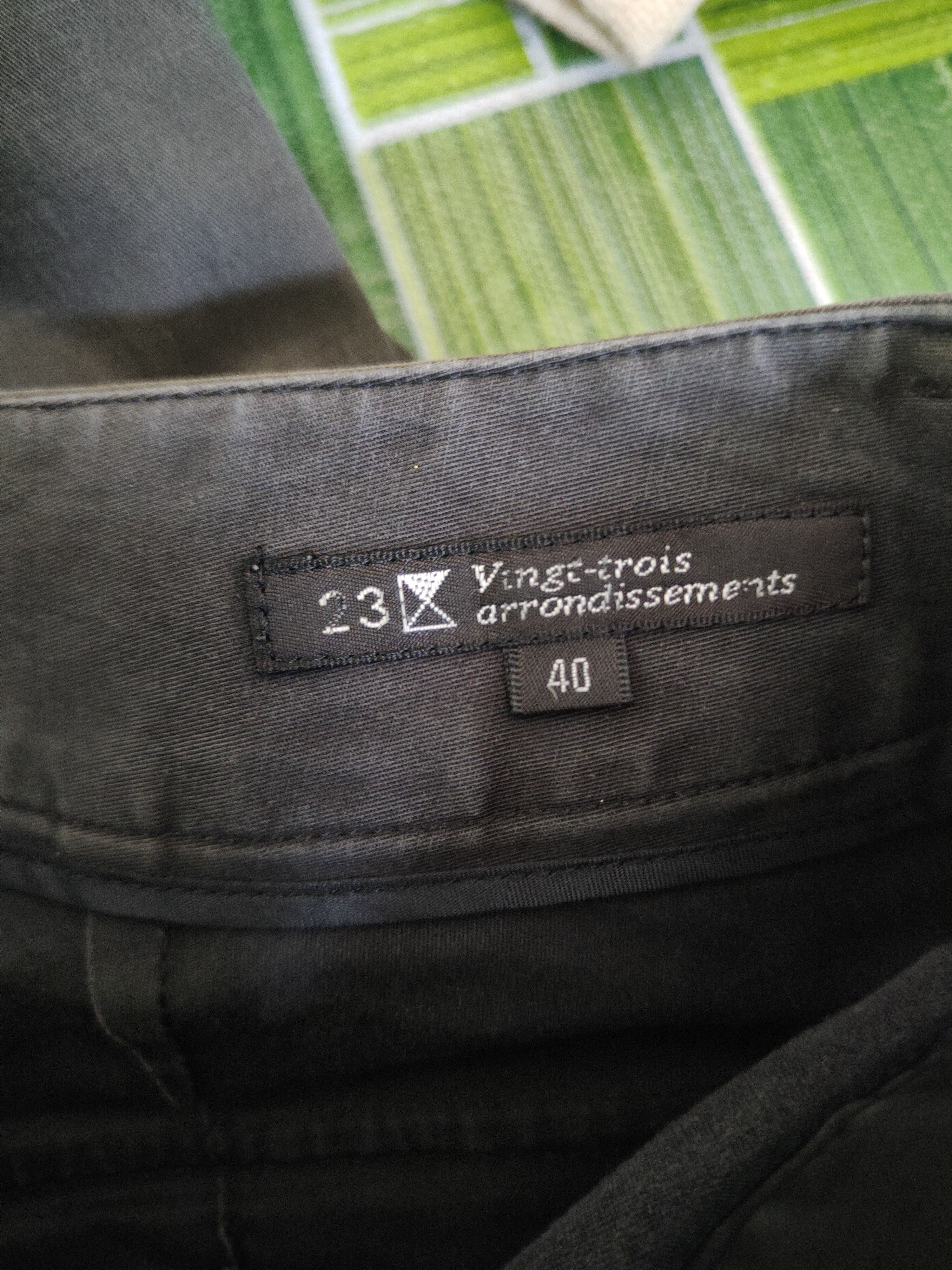 Japanese Brand DL Vingt-trois Black Faded Multipocket Casual Pants #46-309 Size 27" / US 4 / IT 40 - 14 Thumbnail