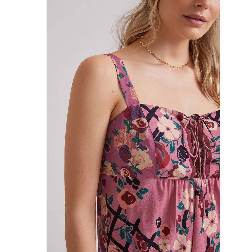 Anthropologie New Anthropologie Anna Sui Rosette Mini Dress $519 SIZE 2 Size XS / US 0-2 / IT 36-38 - 3 Thumbnail