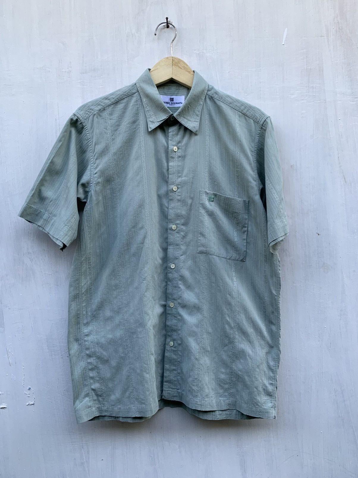Balmain Vintage 90’s pierre balmain pin striped pattern Size US M / EU 48-50 / 2 - 1 Thumbnail