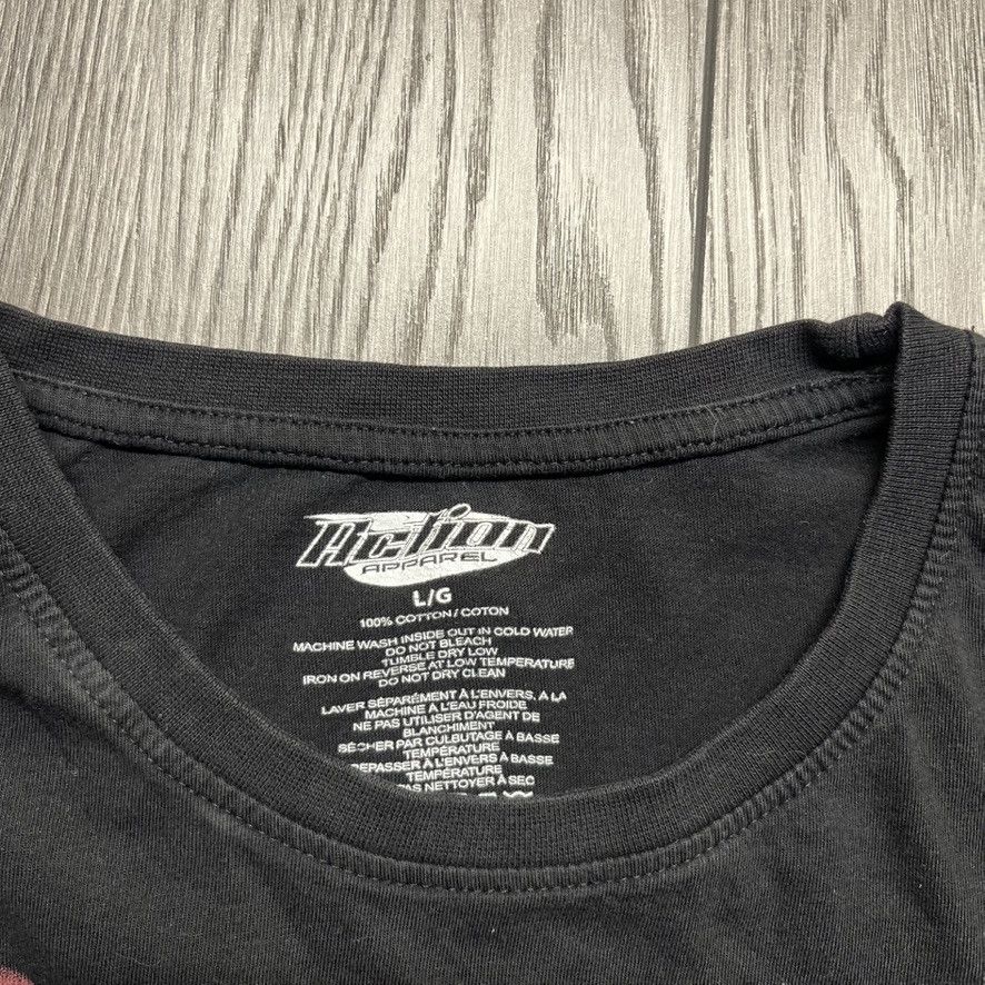 Japanese Brand × Vintage Vintage Y2k Skull Action Tribal Pile T Shirt Large Black Size US L / EU 52-54 / 3 - 3 Thumbnail