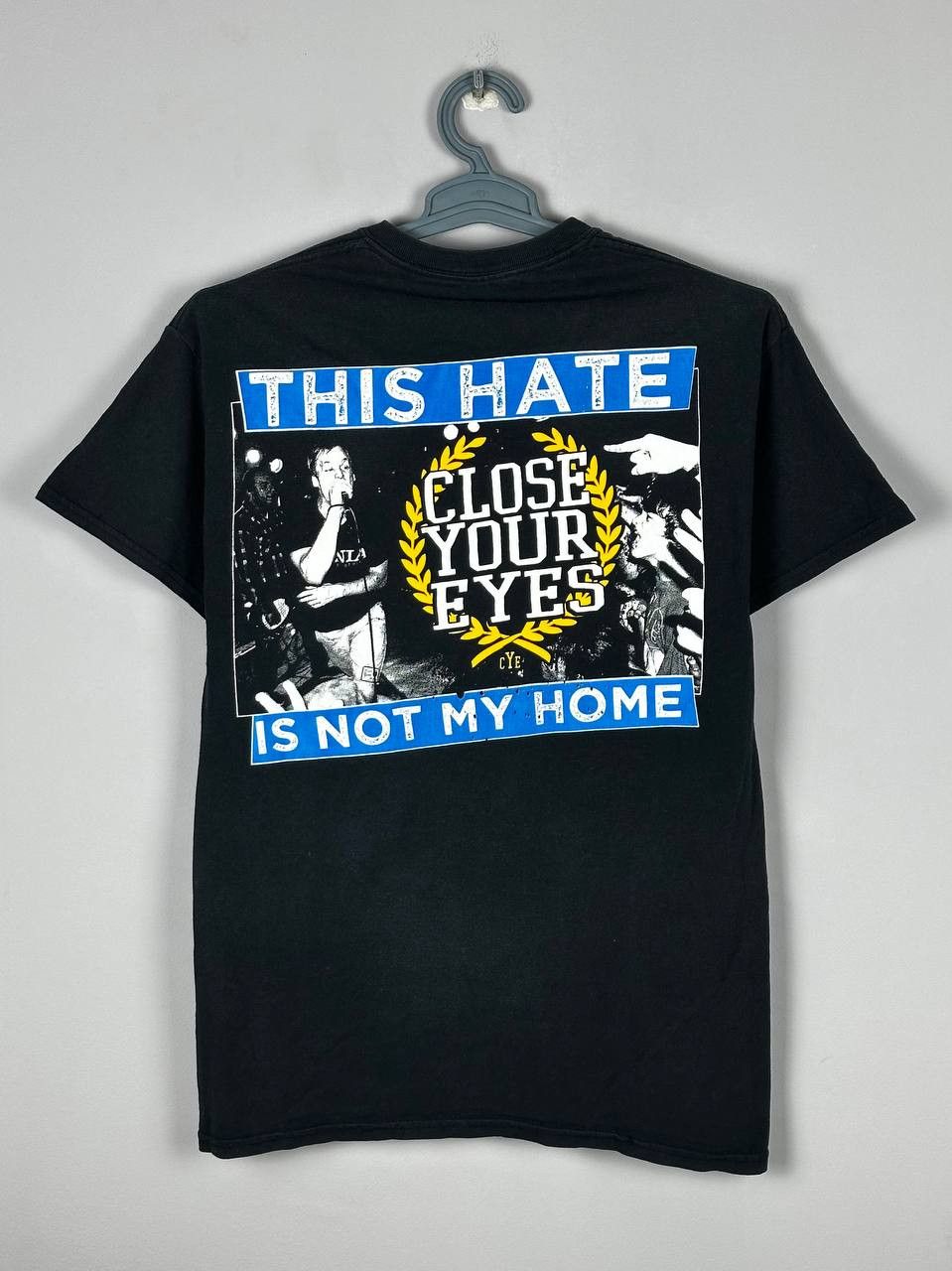 Vintage Vintage Close Your Eyes Hardcore Band T Shirt Size US M / EU 48-50 / 2 - 1 Thumbnail