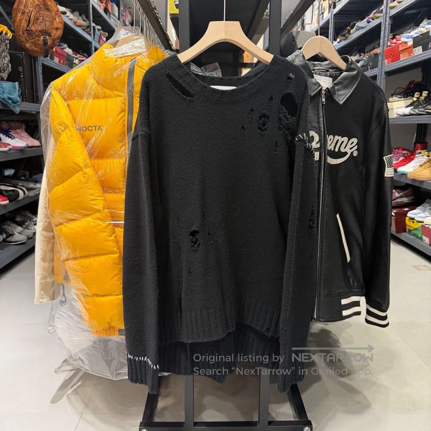 Ambush Design AMBUSH Asymmetric Hole Side Slit Knit. Size L / US 10 / IT 46 - 5 Thumbnail