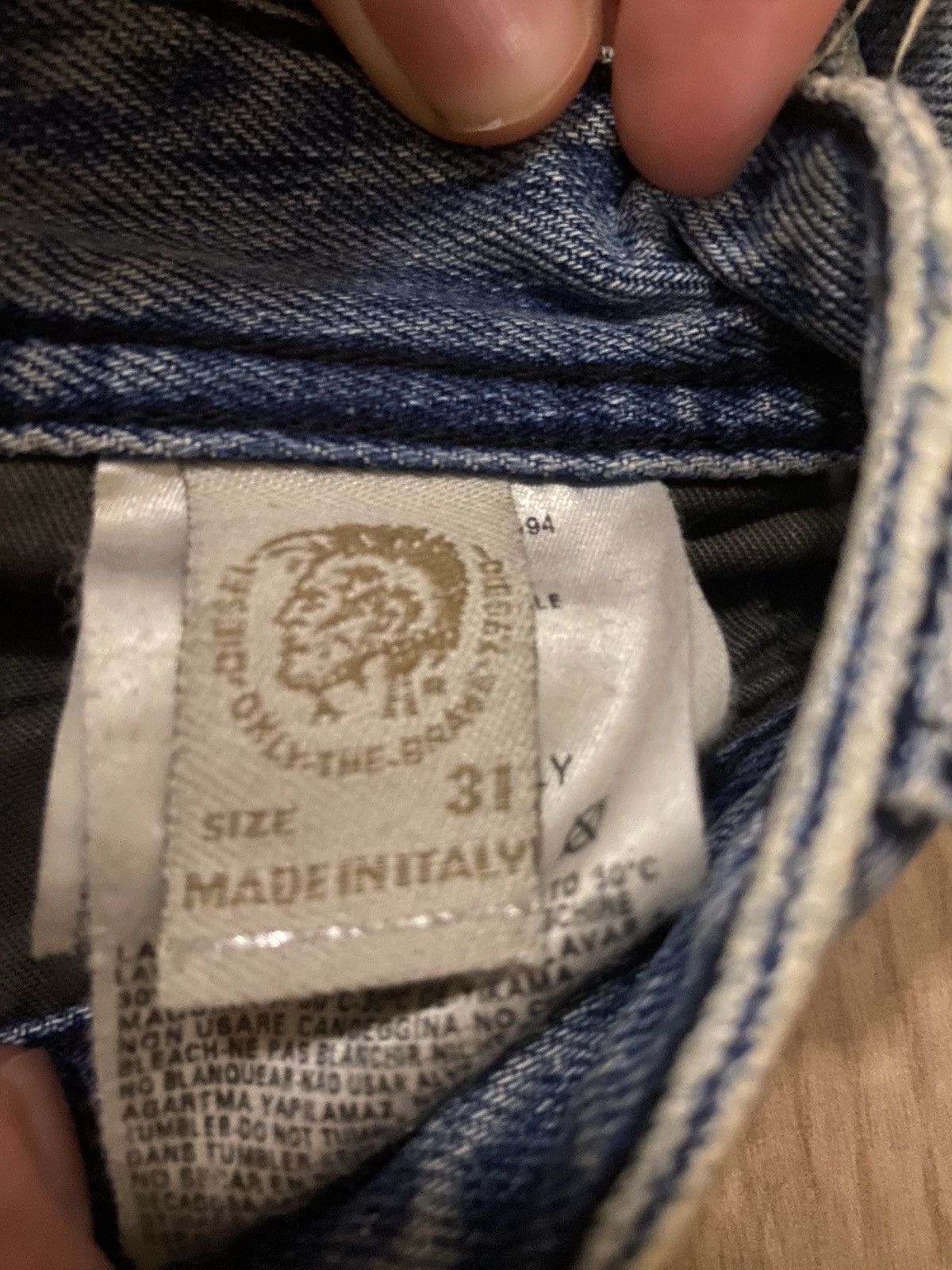 Diesel × Dior × Japanese Brand Diesel Industry denim Size US 31 - 9 Thumbnail