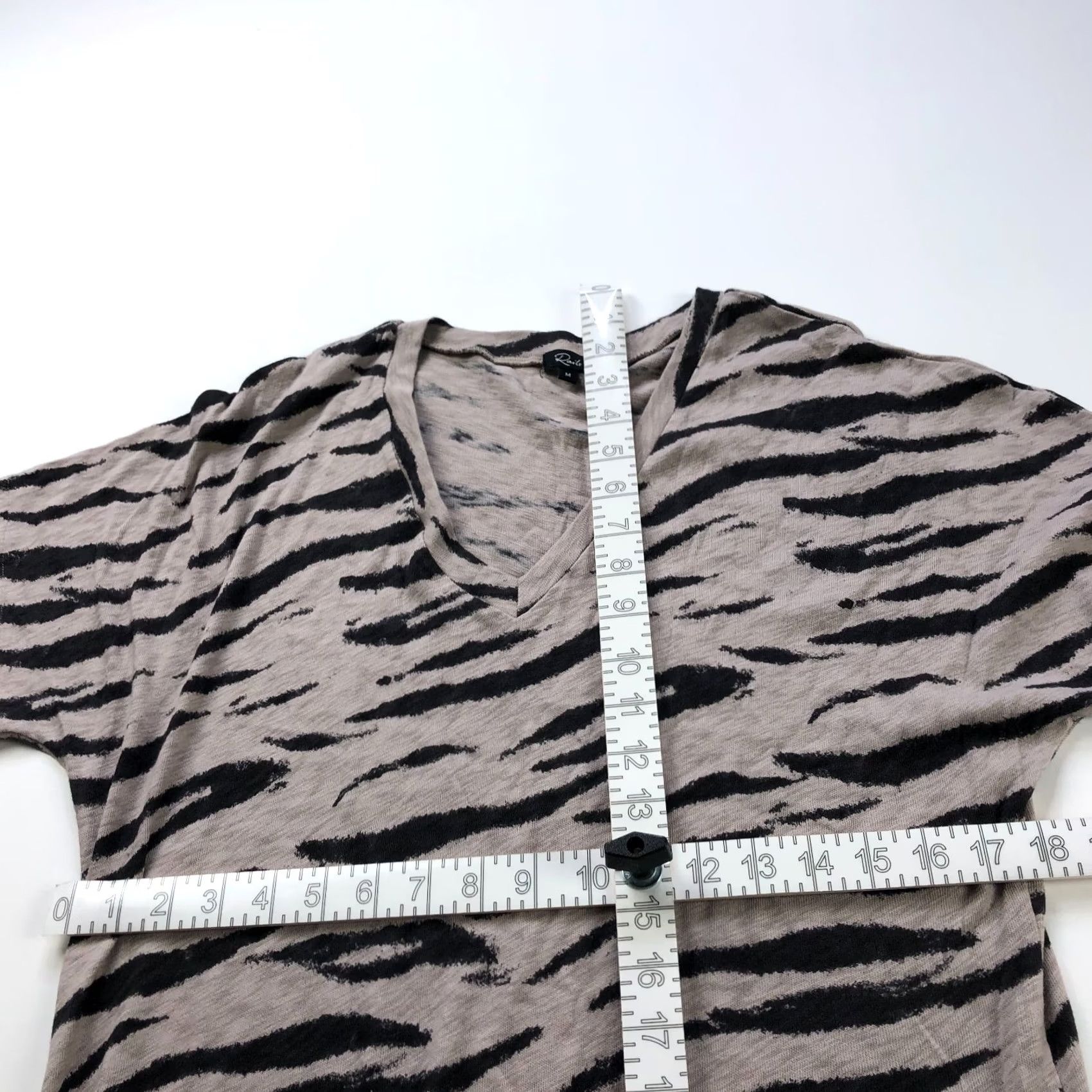 Rails Rails Watercolor Tiger Midi Dress M Women's Black Mauve Beige Size M / US 6-8 / IT 42-44 - 5 Thumbnail