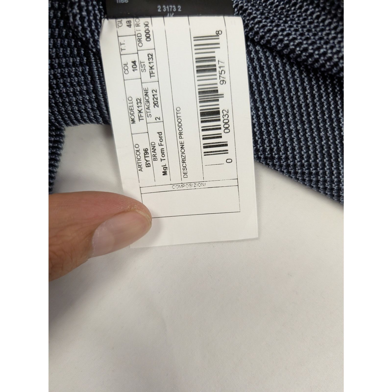 Tom Ford o1rshd1 Q:2 / Knitwear Polo in Navy Size US M / EU 48-50 / 2 - 17 Thumbnail