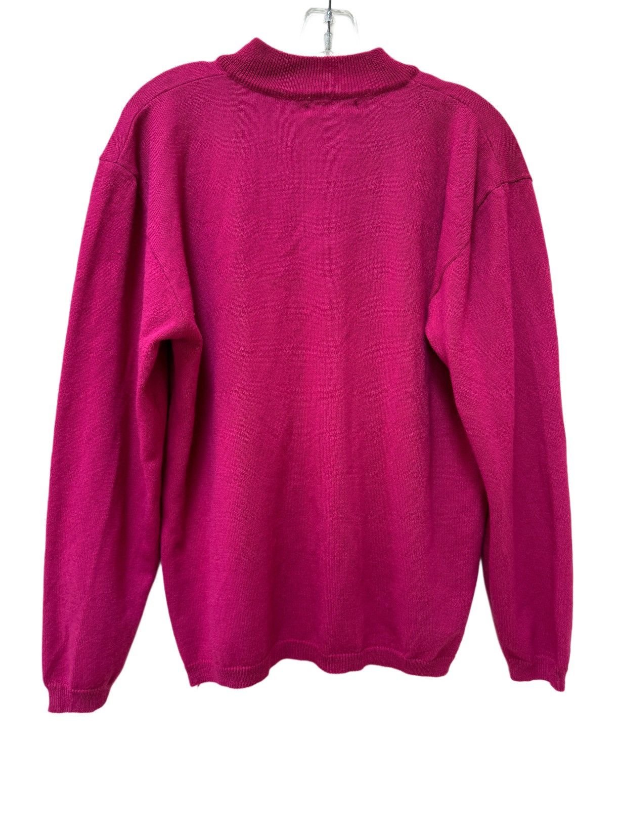 Vintage Society hot pink M women’s vintage sweater so soft pullover Size M / US 6-8 / IT 42-44 - 6 Thumbnail