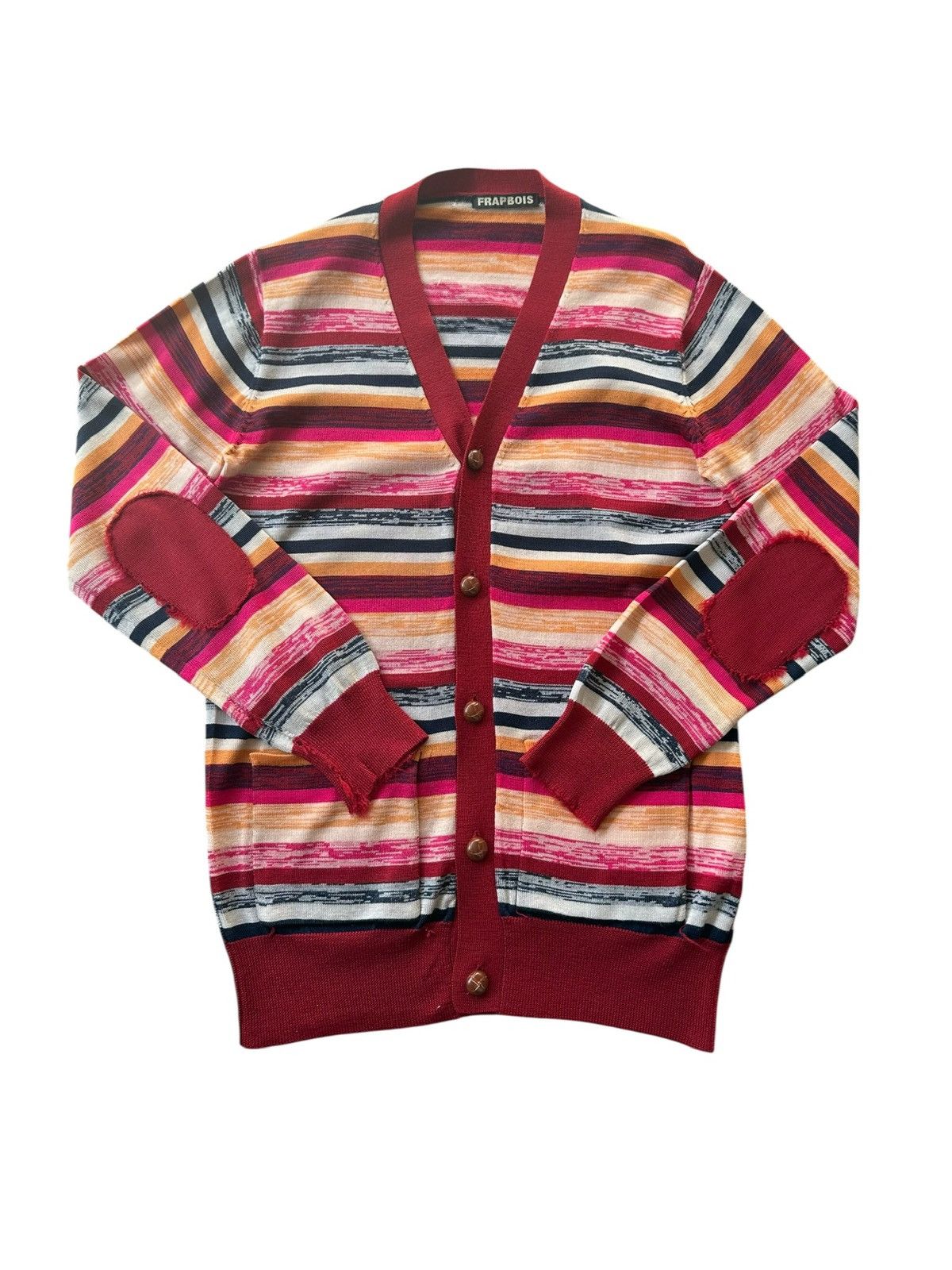 Frapbois 00's Frapbois multicolored cardigan Size US M / EU 48-50 / 2 - 2 Thumbnail