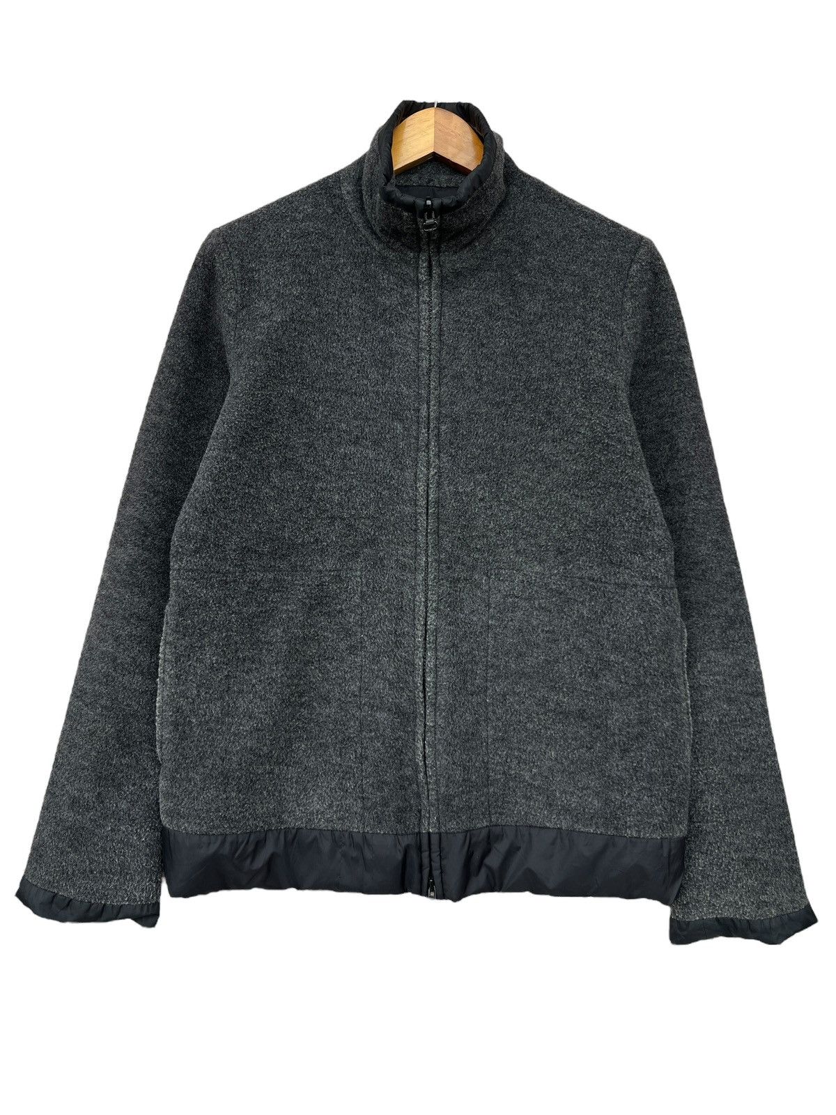 Tsumori Chisato Issey miyake Tsumori Chisato Black Fleece Zip Up Jacket Size US M / EU 48-50 / 2 - 2 Thumbnail