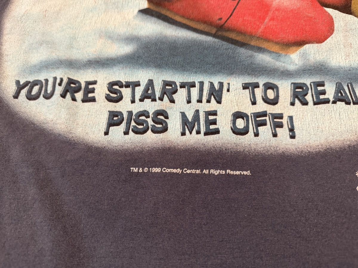 Vintage Vintage 90s South Park Cartman You’re Startin To Piss Me Off Size US XL / EU 56 / 4 - 3 Thumbnail
