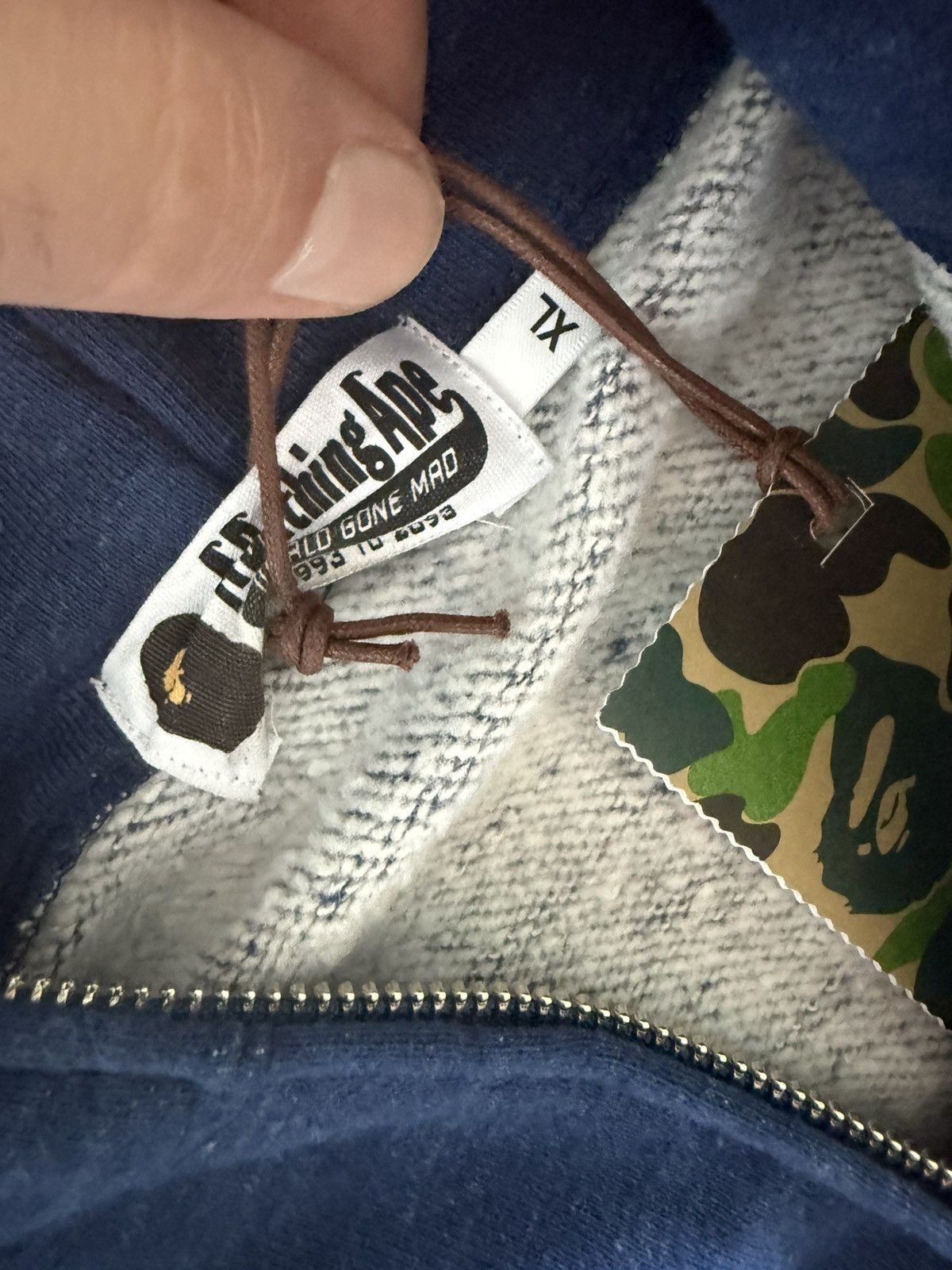 Bape Bape Shark Full Zip Size US XL / EU 56 / 4 - 11 Thumbnail