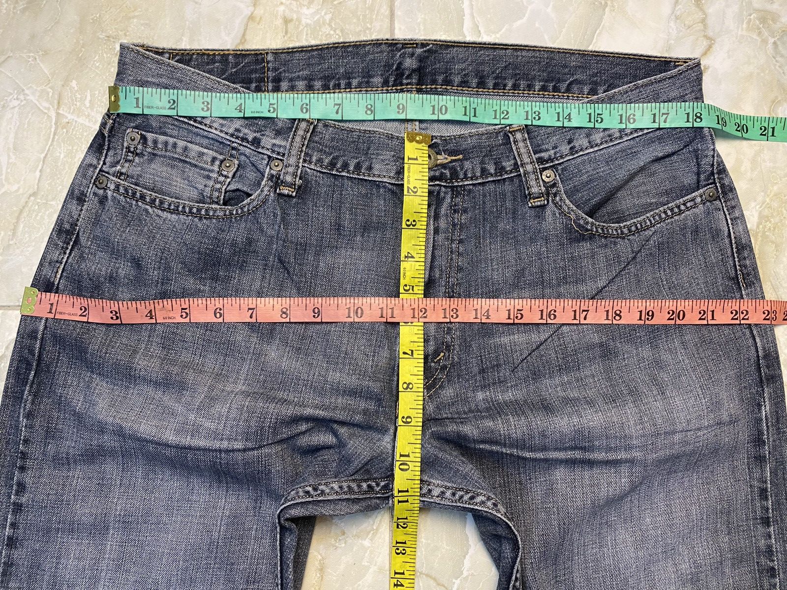 Levi's Vintage Black Levis 514 Jeans Size US 37 - 5 Thumbnail