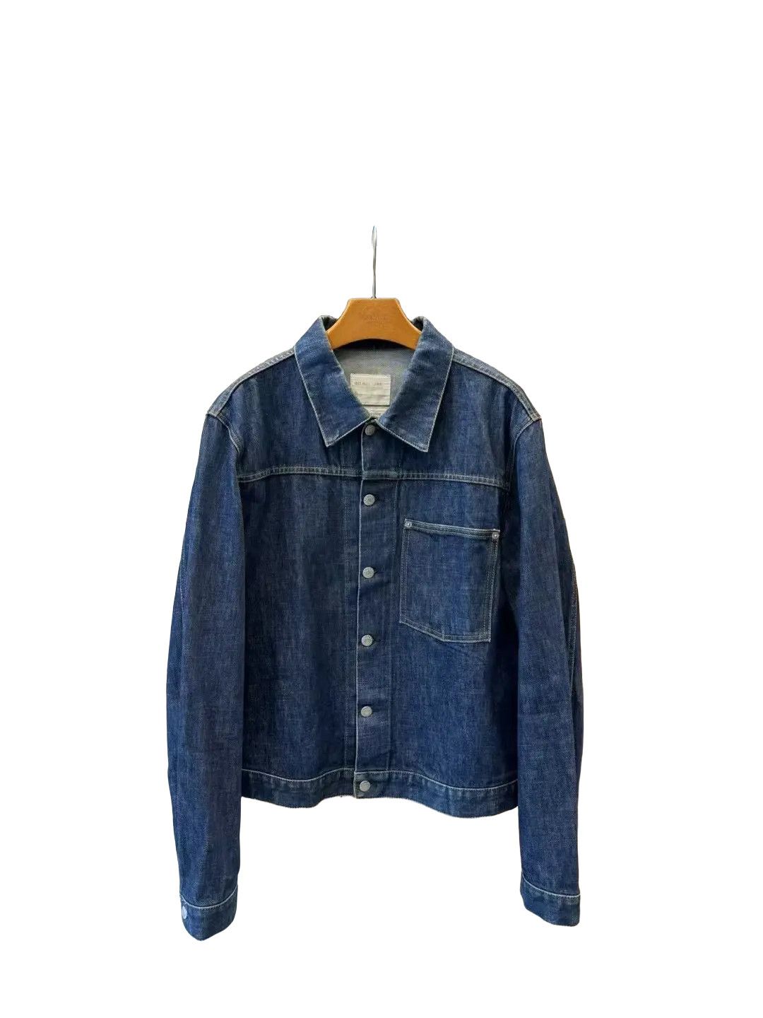 Helmut Lang Archive Helmut Lang 1998 'Oversleeve” Denim Trucker