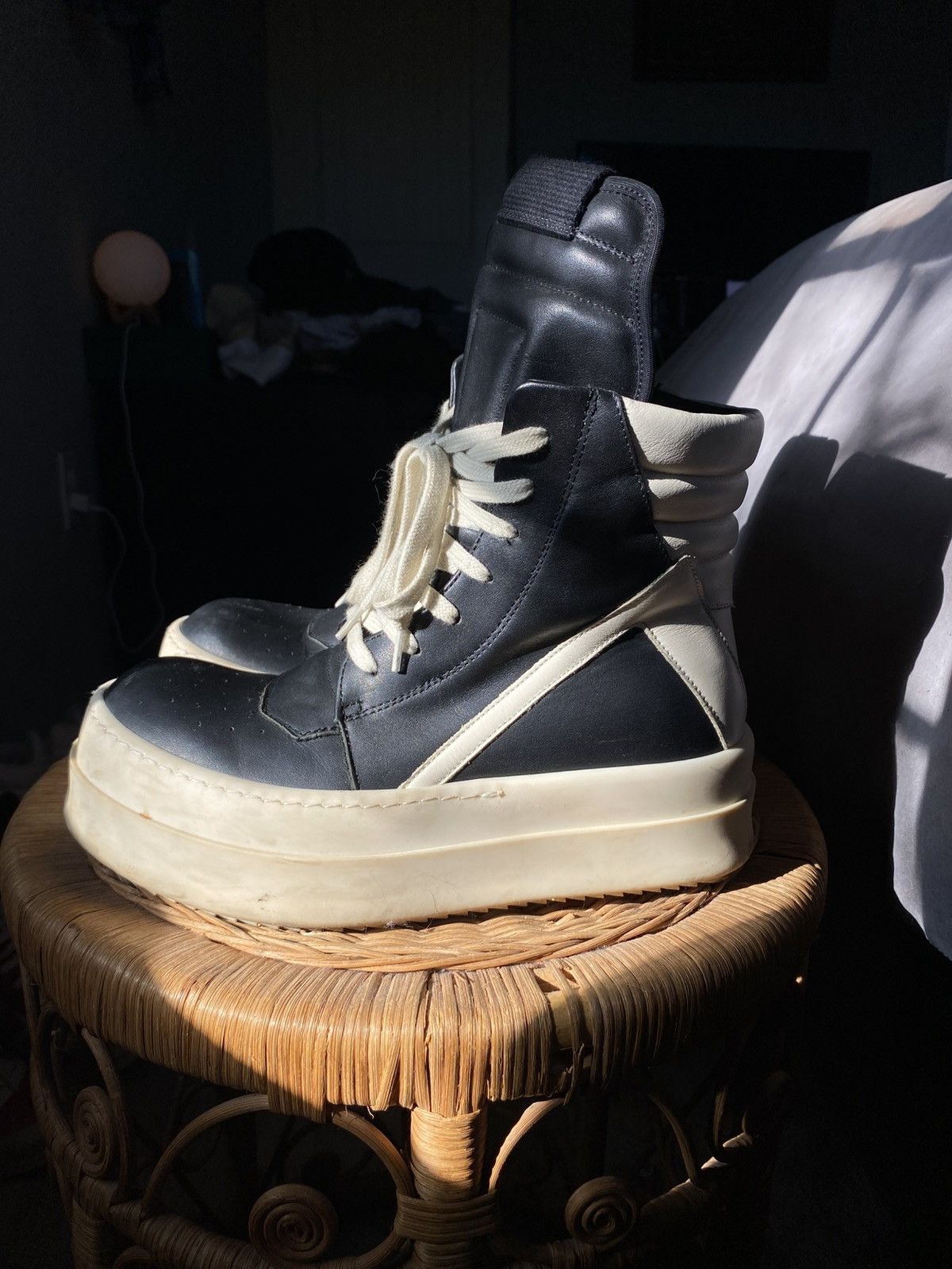 Rick Owens Rick Owens Runway Mega Bumper Geobasket Size US 6 / EU 39 - 4 Thumbnail