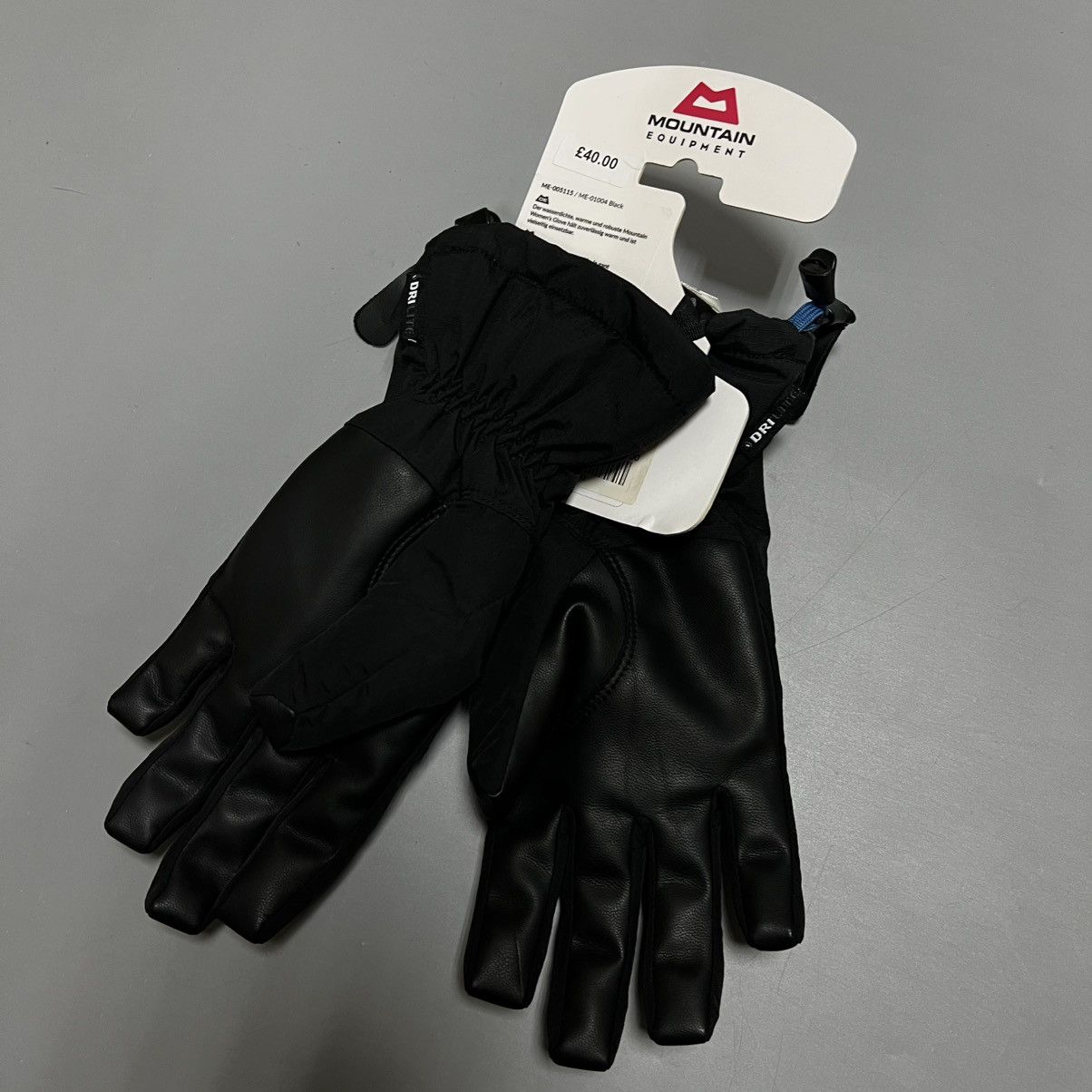 Mountain Equipment Mountain Equipment gloves Black NEW NWT Size ONE SIZE - 3 Thumbnail