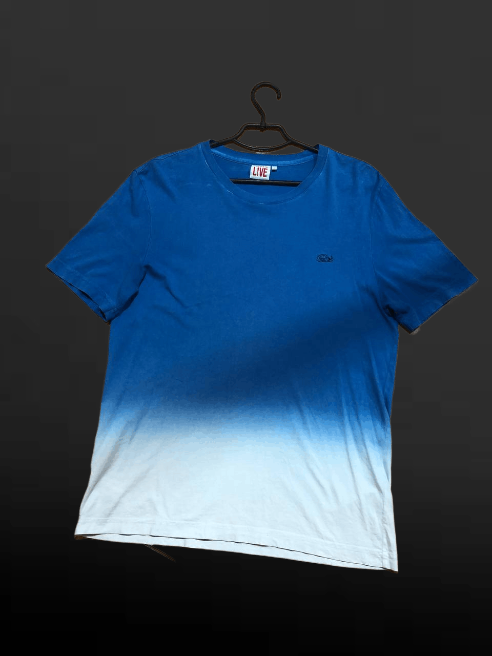 Lacoste Unusual Print T-Shirt Lacoste L!VE Y2K Streetwear Size US M / EU 48-50 / 2 - 1 Thumbnail