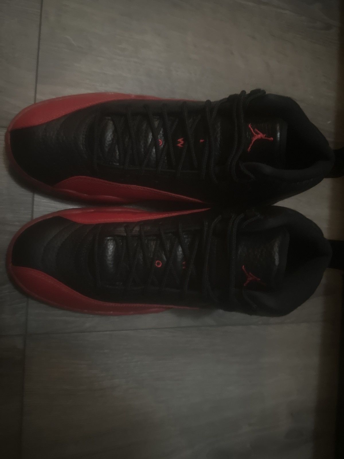 Jordan Brand Jordan 12 (flu games) Size US 9.5 / EU 42-43 - 3 Thumbnail