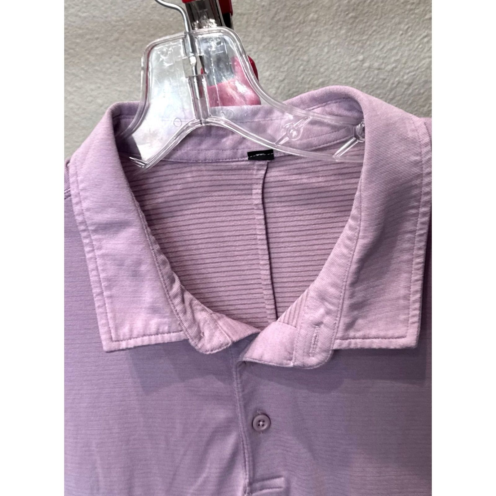 Lululemon Lululemon Lavender POLO SHIRT Extra Large Size US XL / EU 56 / 4 - 5 Thumbnail