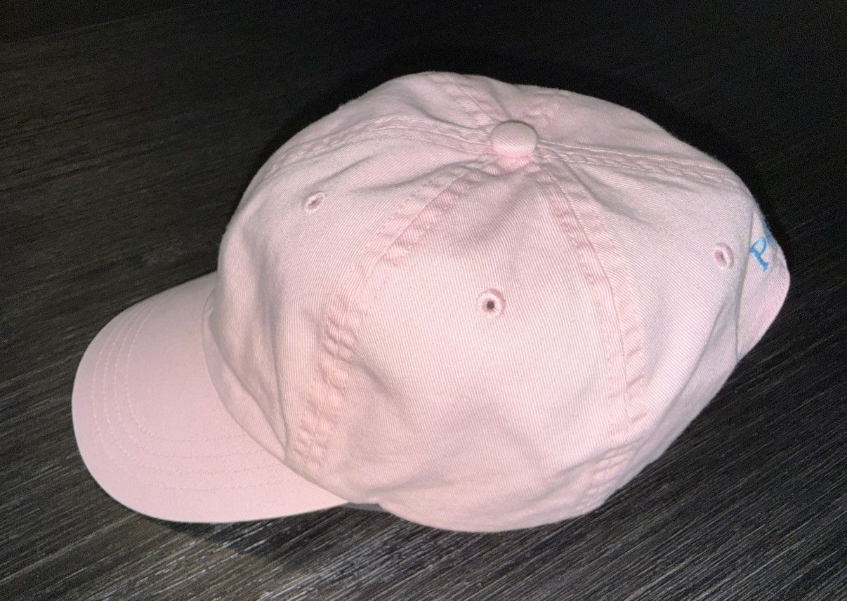 Polo Ralph Lauren Vintage Polo Ralph Lauren Pink Strapback Hat Cap Size ONE SIZE - 6 Thumbnail