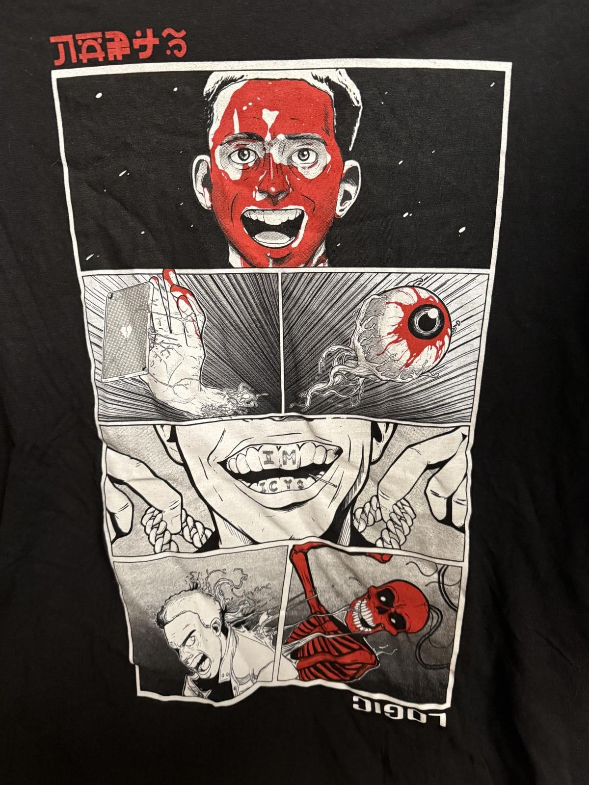 Tultex Logic Rapper Anime T-shirt Confessions of a Dangerous Mind L Size US L / EU 52-54 / 3 - 3 Thumbnail