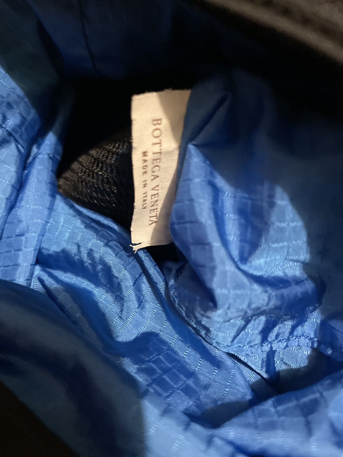 Bottega Veneta Bottega Veneta Black/ Blue Nylon Belt Bag Size ONE SIZE - 7 Thumbnail