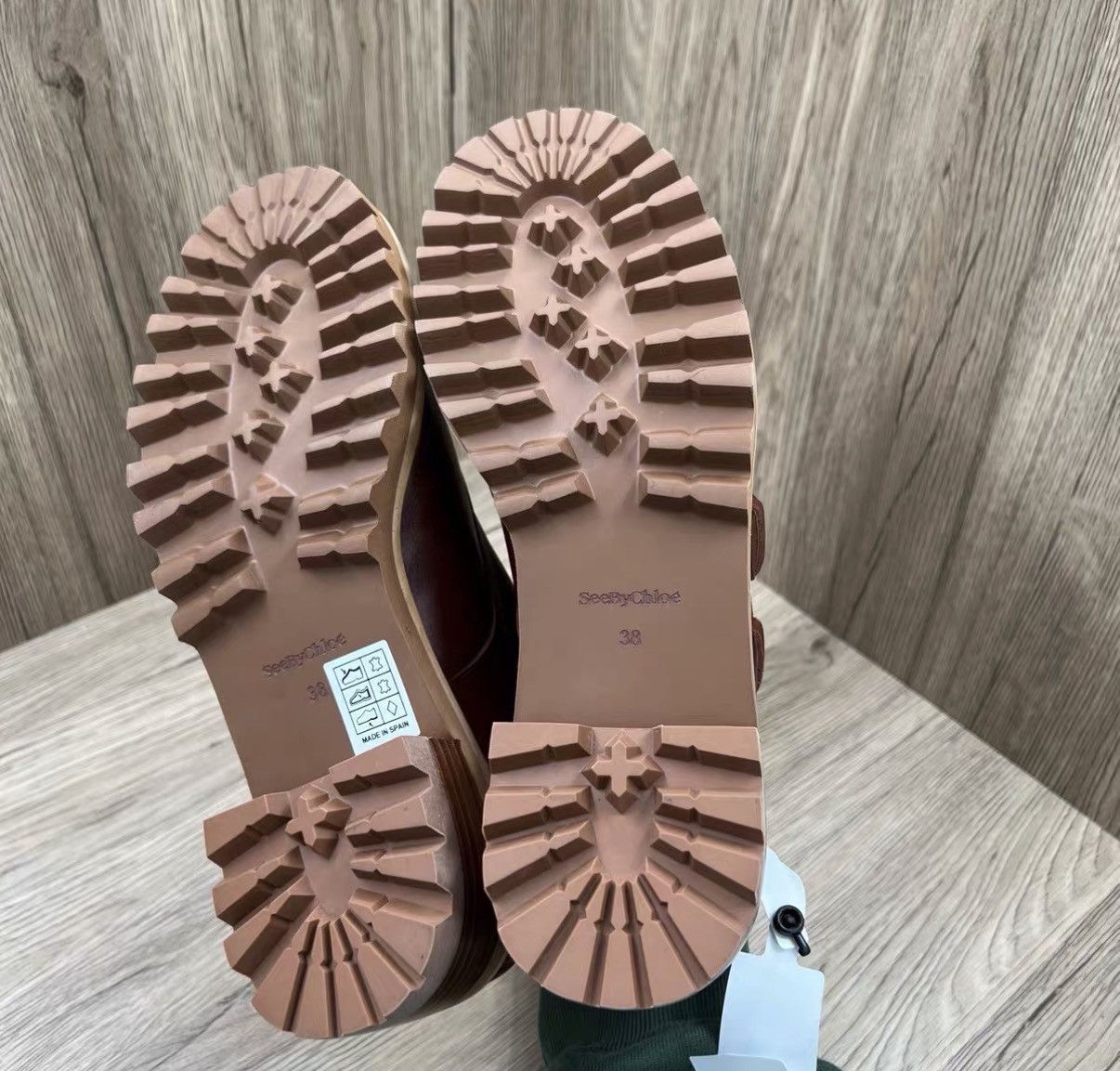 See by Chloe See By Chloe Brown Derby Leather Shoes J41 Size US 8 / IT 38 - 6 Thumbnail