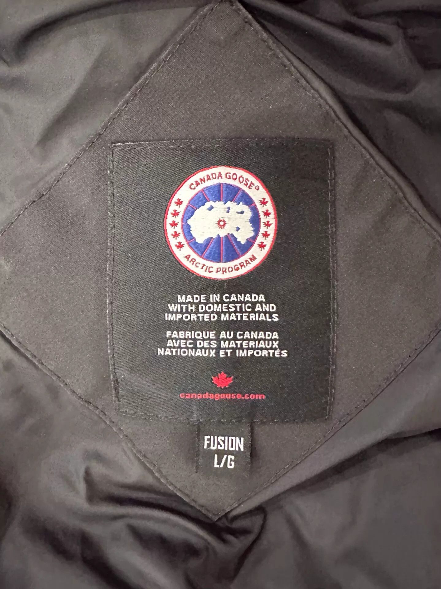 Canada Goose Canada Goose Carson Black Down Jacket L Red Logo Size L / US 10 / IT 46 - 6 Thumbnail