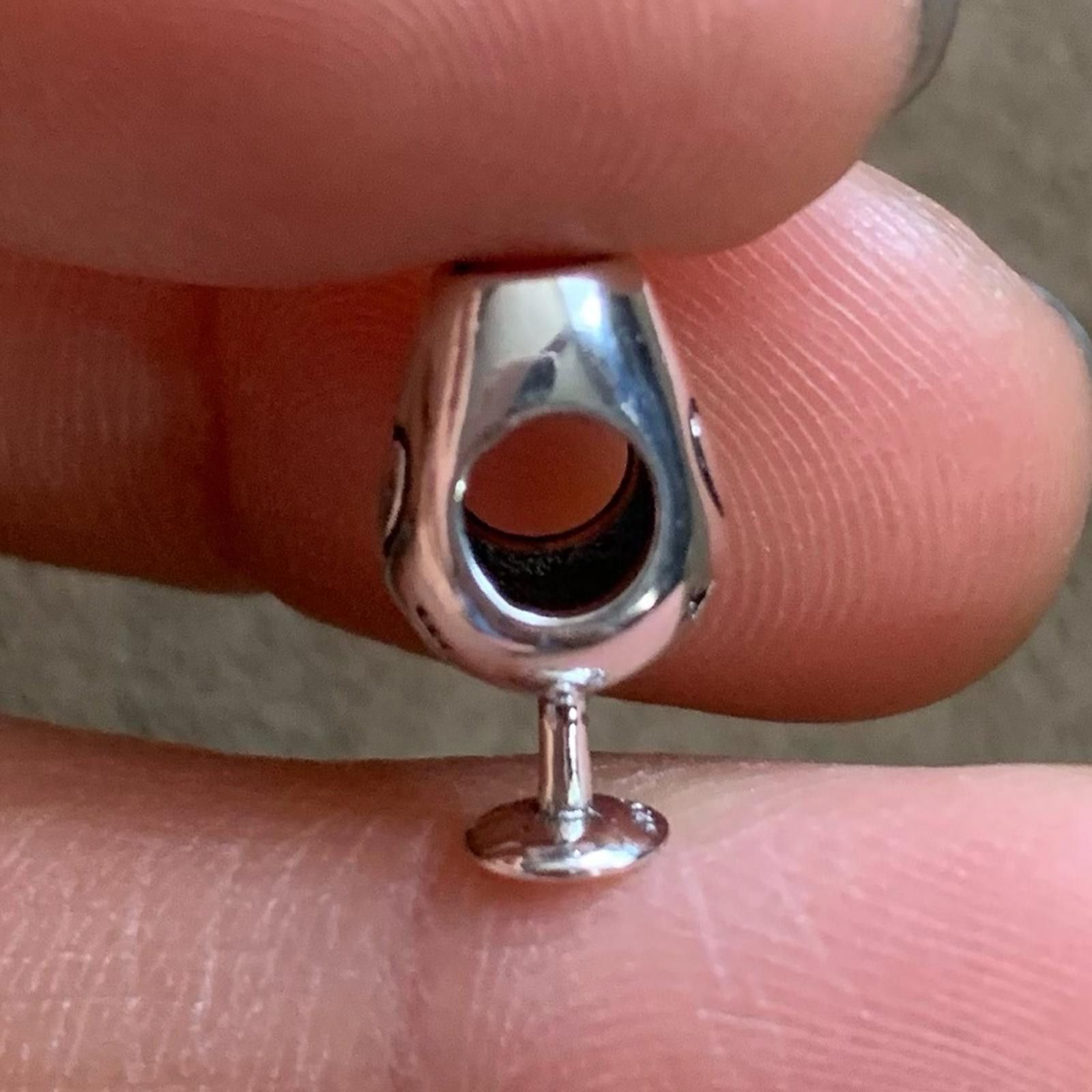 Other NWOT Wine Glass Charm Sterling Silver 925 Size ONE SIZE - 6 Thumbnail