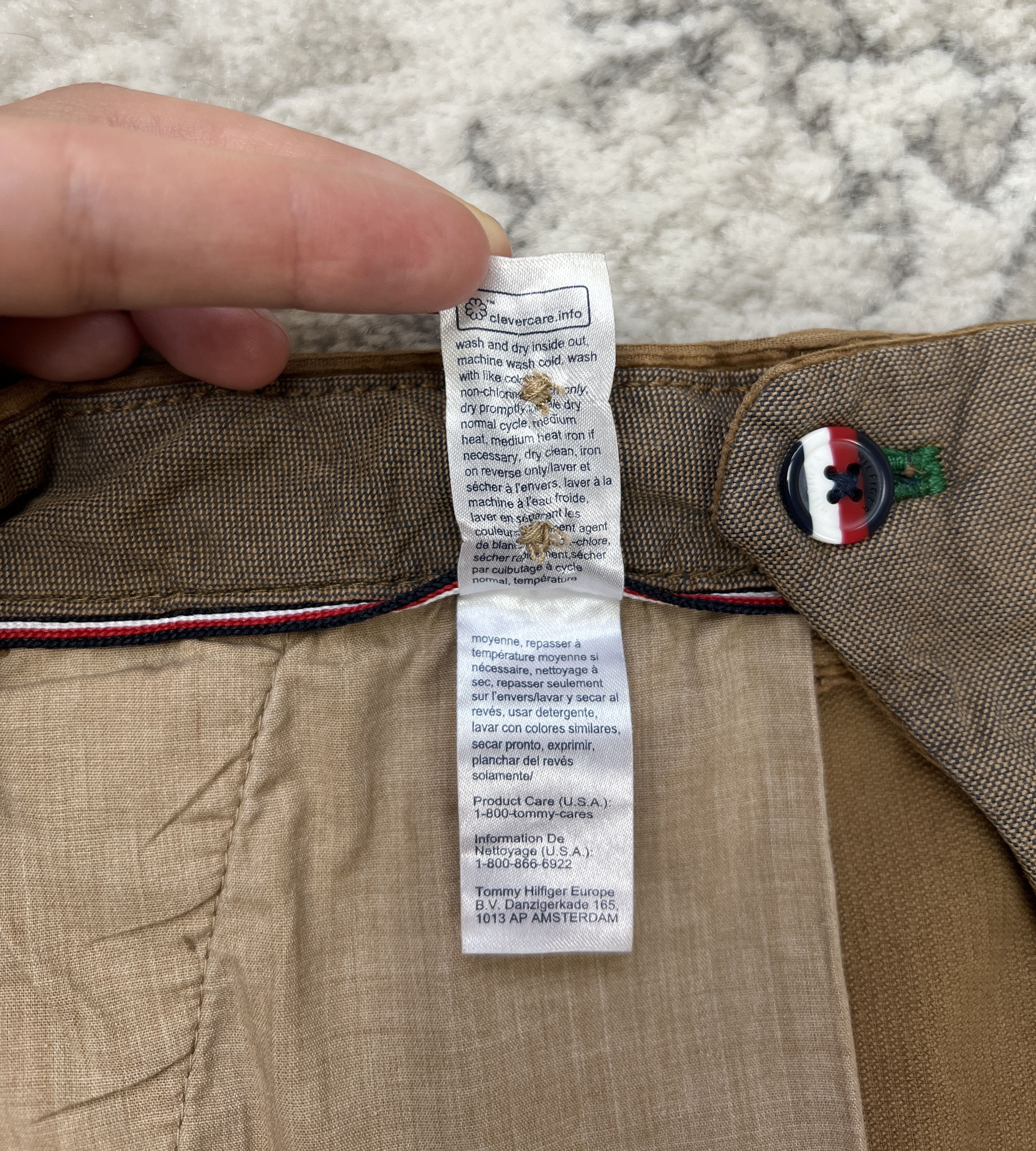 Tommy Hilfiger Tommy Hilfiger Corduroy Pants 36W - Camel Brown Size US 36 / EU 52 - 13 Thumbnail