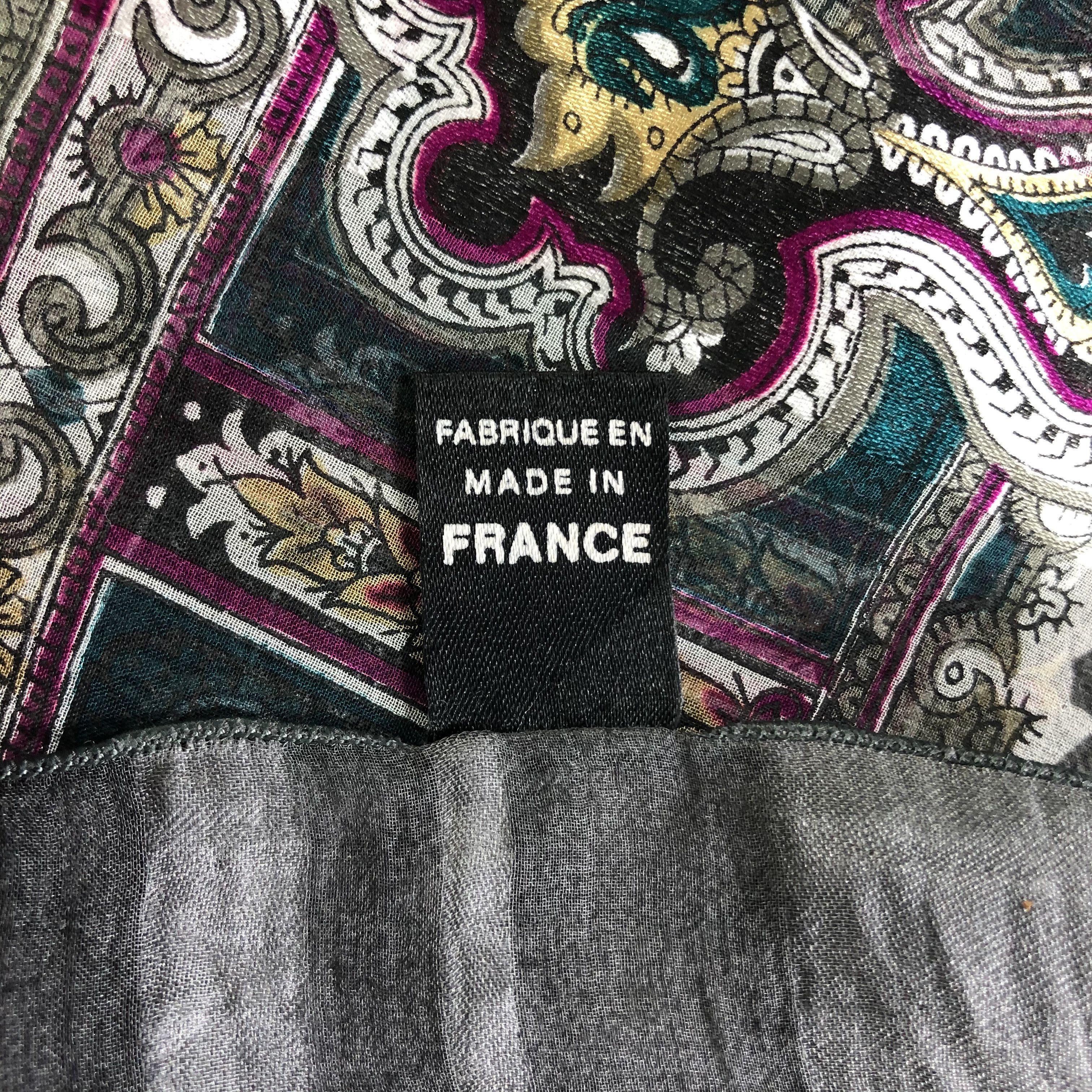 Vintage Vintage Silk Scarf Size ONE SIZE - 6 Thumbnail