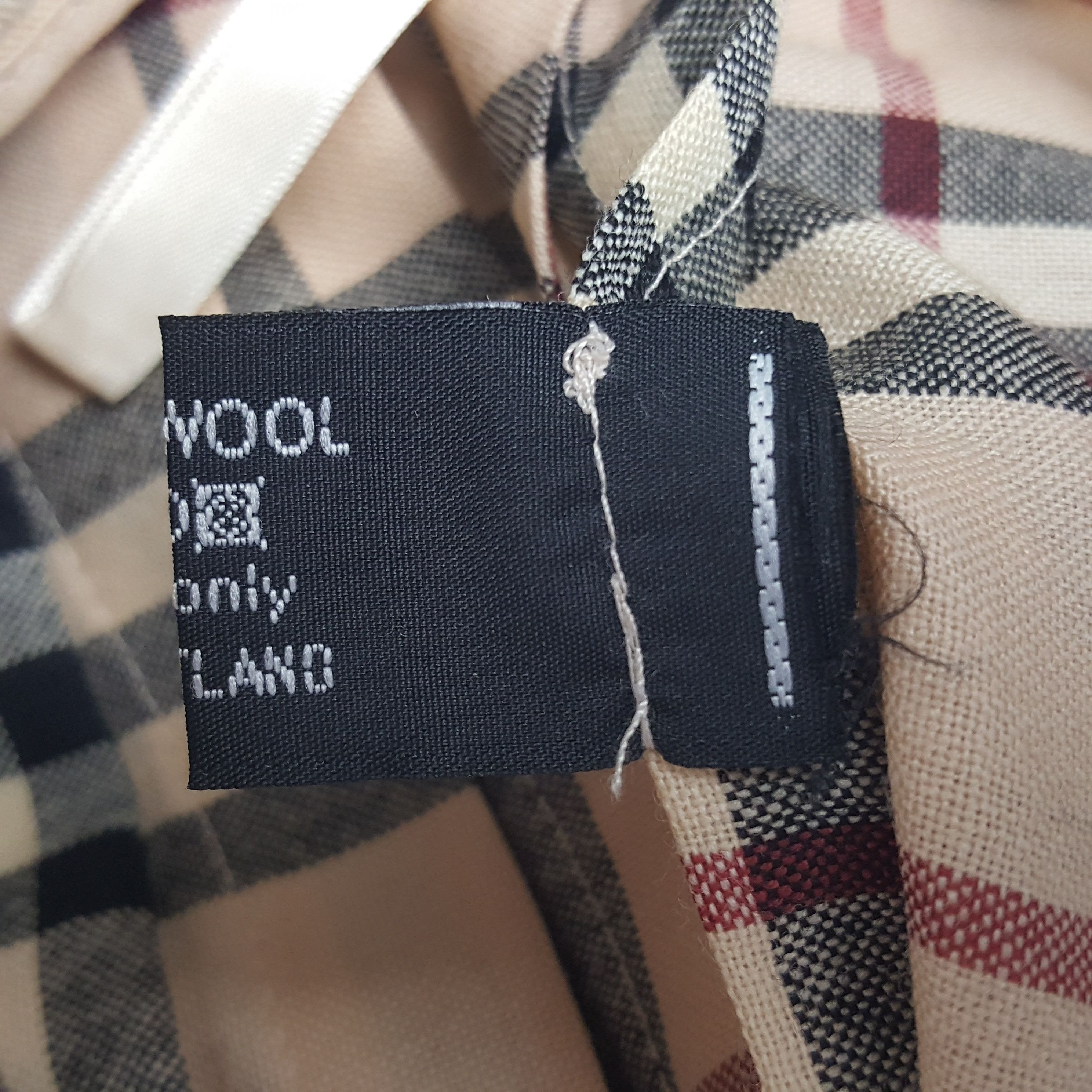 Burberry × Vintage Vintage Burberry London Nova Check Mini Skirt Size 22" - 9 Thumbnail