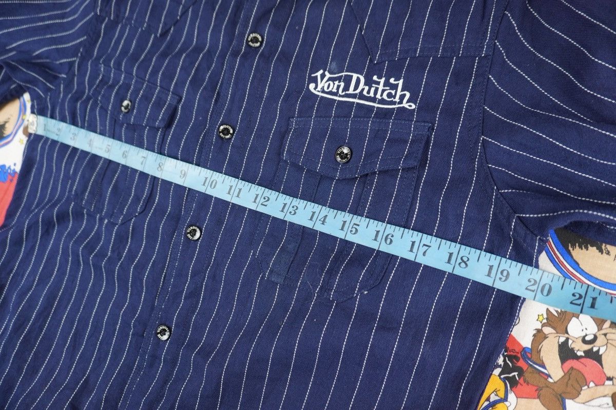 Von Dutch Von Dutch Leave Me In Peace Long sleeve denim embroidered Size US M / EU 48-50 / 2 - 9 Thumbnail