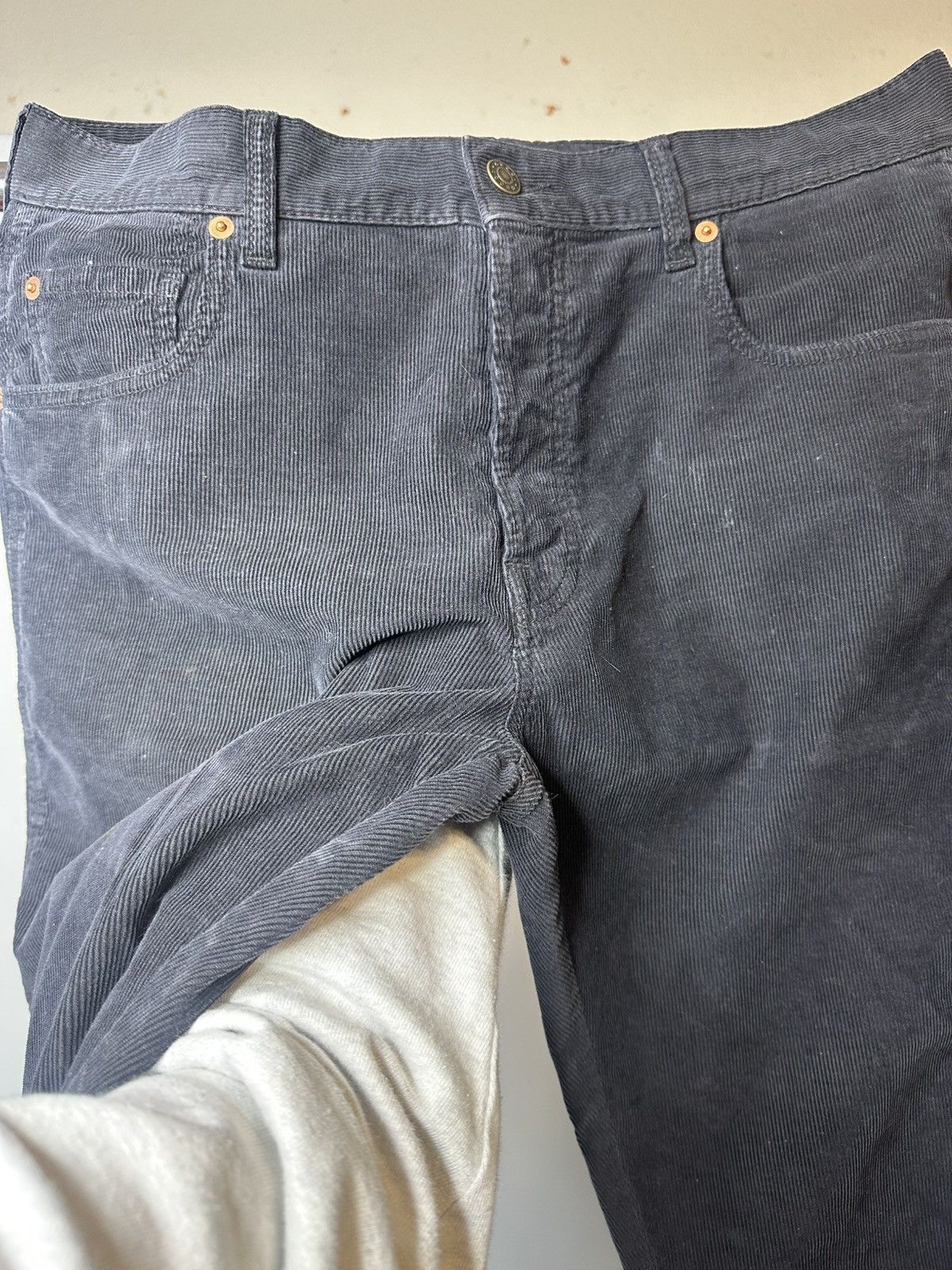 Gucci Gucci Corduroy Pants Navy Blue Size US 32 / EU 48 - 1 Thumbnail