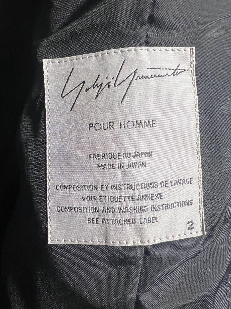 Yohji Yamamoto Yohji Yamamoto Pour Homme 15AW Docking Wool JKT Size US M / EU 48-50 / 2 - 7 Thumbnail