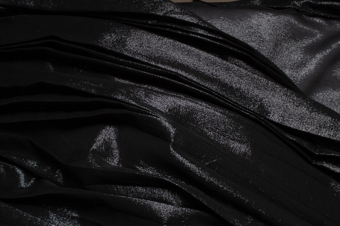 Saint Laurent Paris Saint Laurent, Lurex shirt with ruched strokes 2019 Size US S / EU 44-46 / 1 - 6 Thumbnail