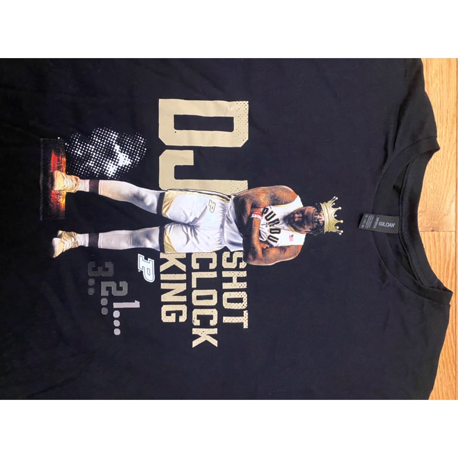 Vintage Purdue Boilermakers T-Shirt Mens 3XL Black Nike Shot Clock King Not Applicable Size US XXL / EU 58 / 5 - 4 Thumbnail