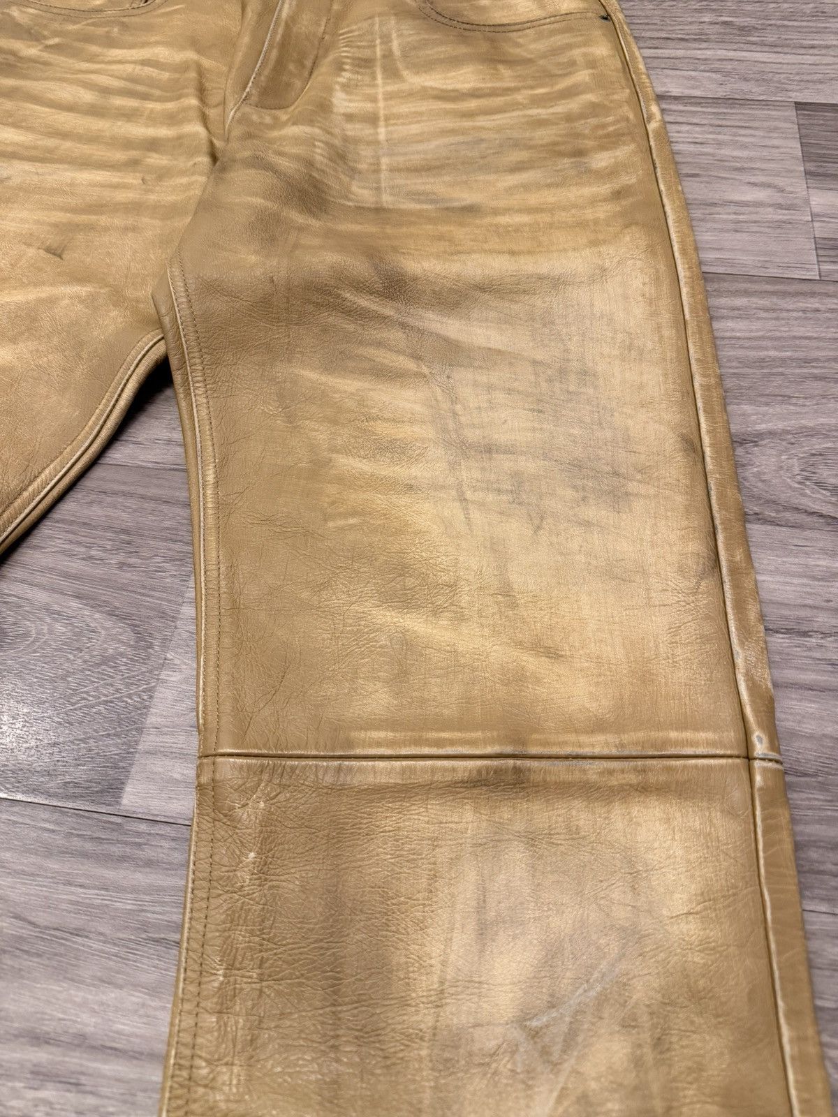 424 424 leather five pocket pants Size US 34 / EU 50 - 9 Thumbnail