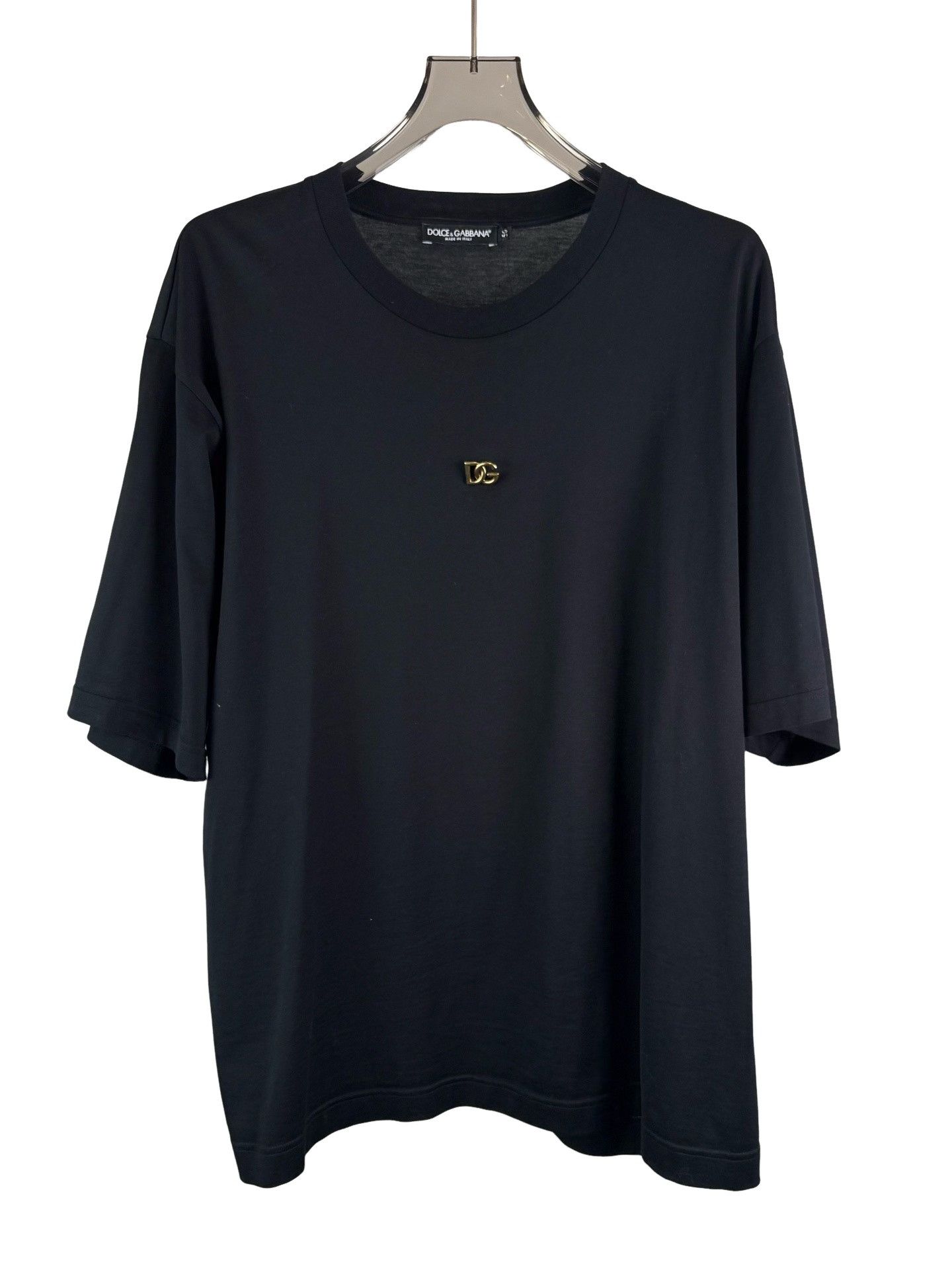 Dolce & Gabbana Dolce & Gabbana Metal Logo T-Shirt Size 56 Size US XL / EU 56 / 4 - 1 Thumbnail