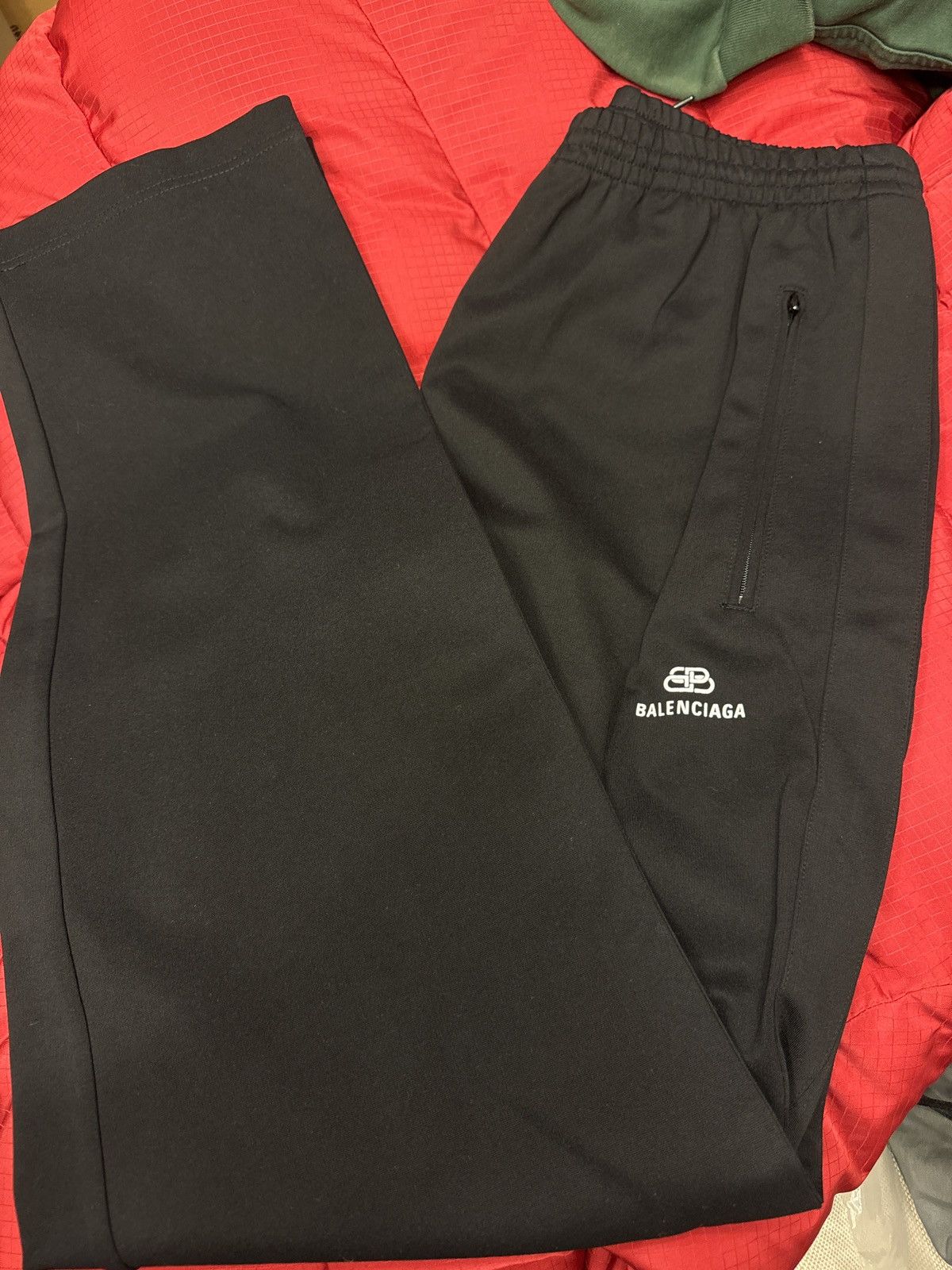 Balenciaga Balenciaga SS20 BB Lock Logo Track Pants With Side Stripe Size US 32 / EU 48 - 4 Thumbnail