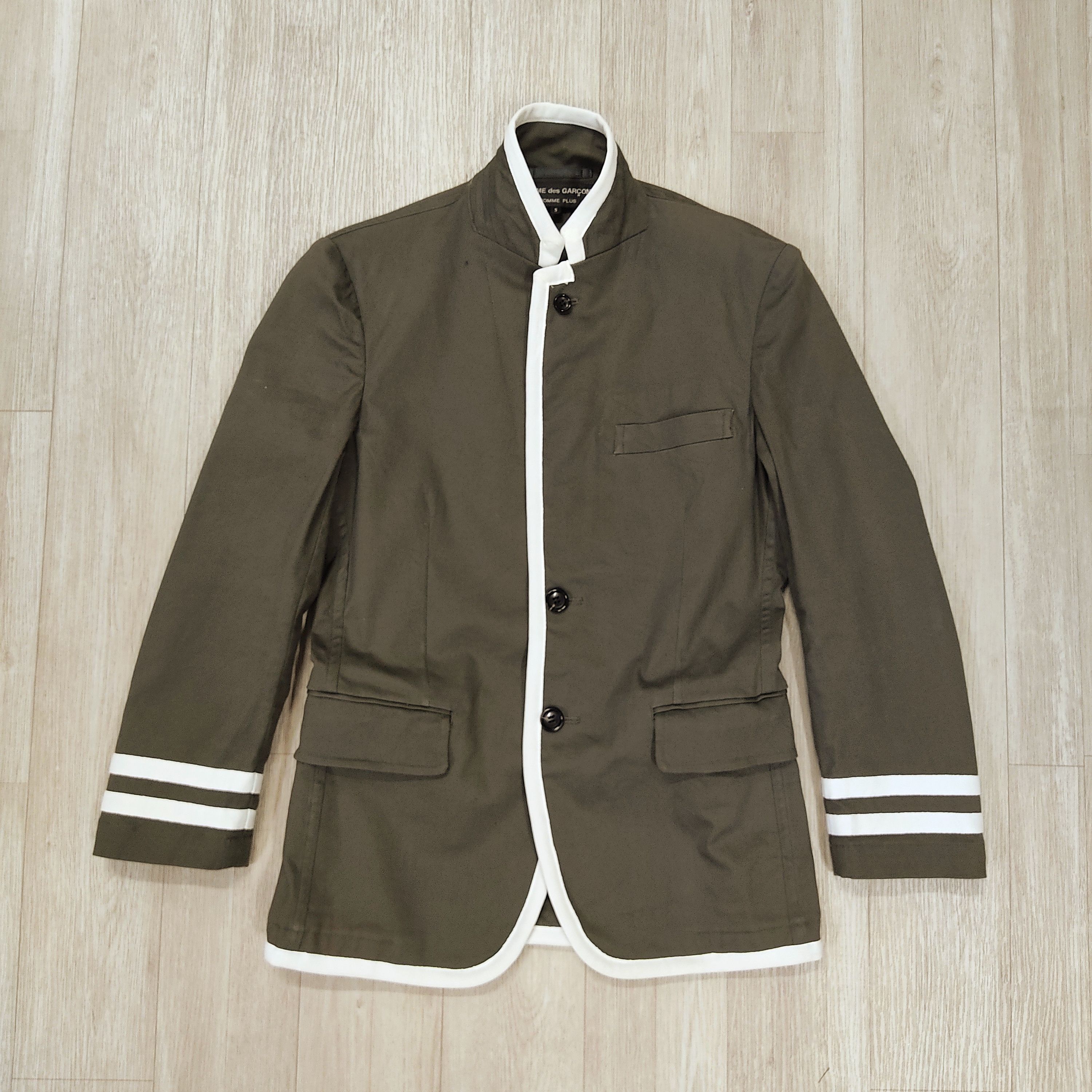 Comme des Garcons COMME des GARÇON Piping Tailored Stripe Jacket Size US XS / EU 42 / 0 - 3 Thumbnail