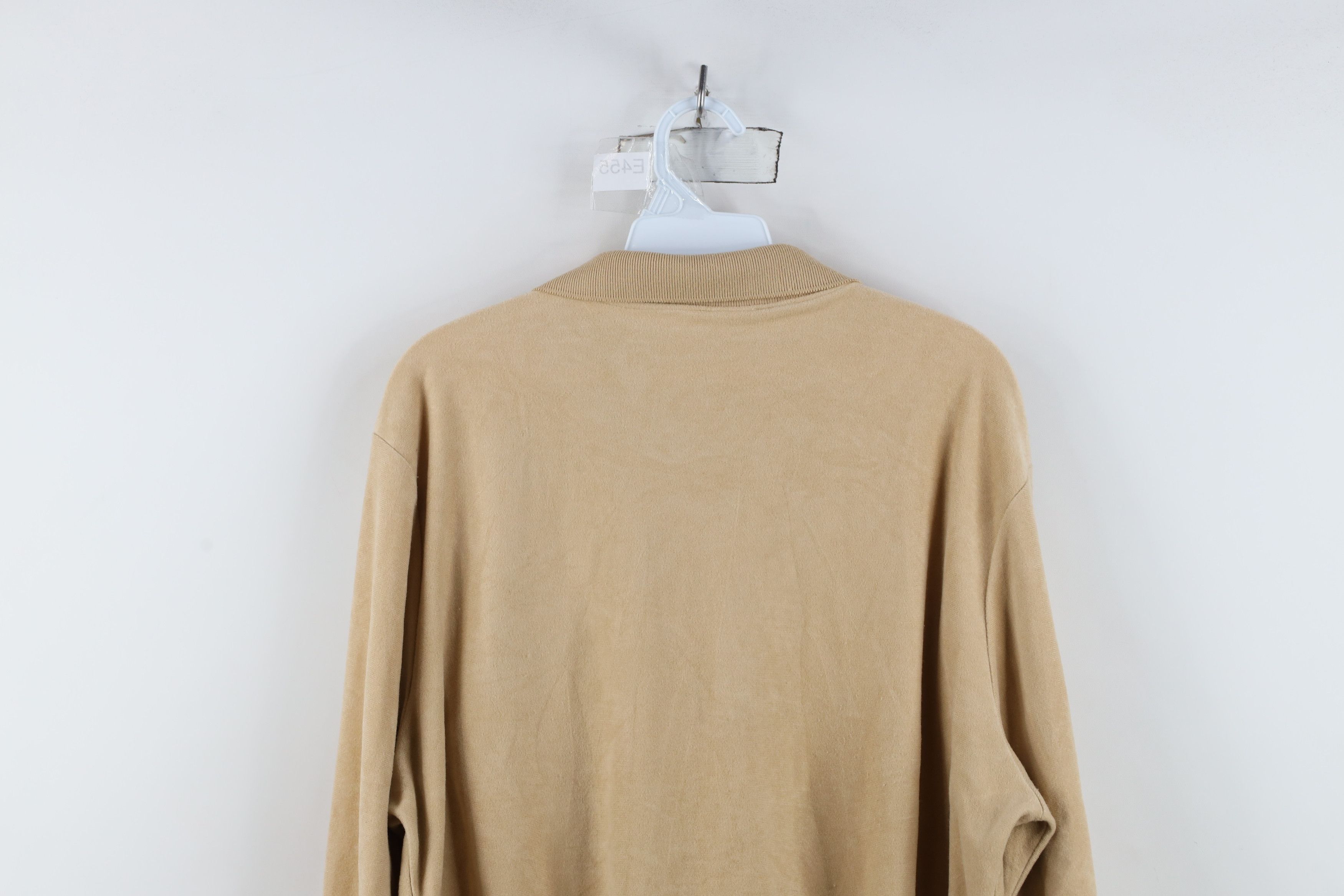 Vintage Vintage 70s Streetwear Velvet Velour Pullover Polo Shirt USA Size US M / EU 48-50 / 2 - 13 Thumbnail