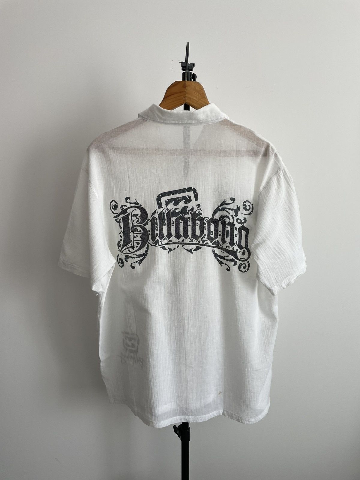 Billabong Vintage Billabong 90’s Shirt Button Up Y2K Big Logo RARE Size US XL / EU 56 / 4 - 1 Thumbnail