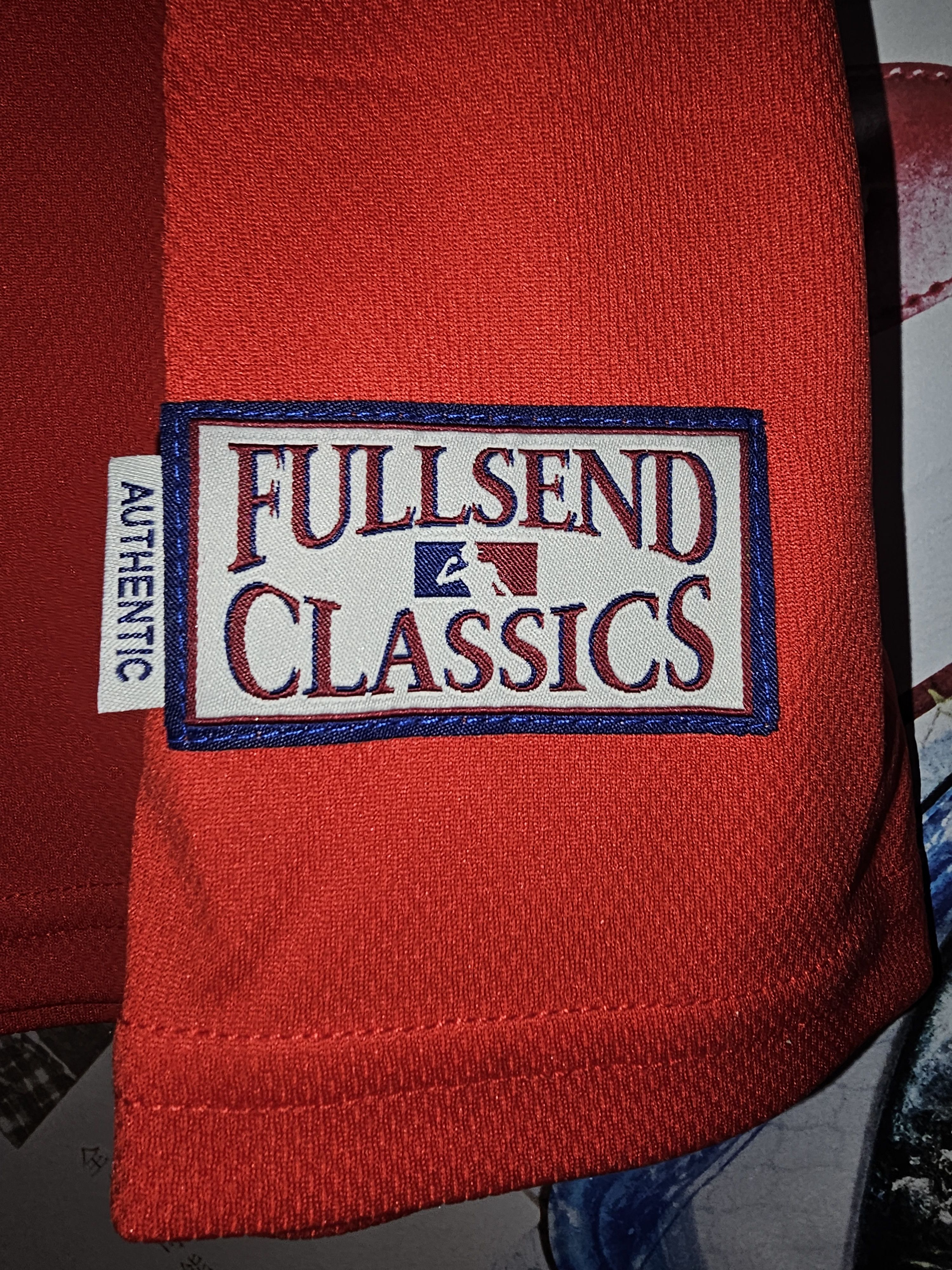 Full Send Full Send Nelk Boys Tank Jersey Red "Full Send Classics" Size US S / EU 44-46 / 1 - 5 Thumbnail